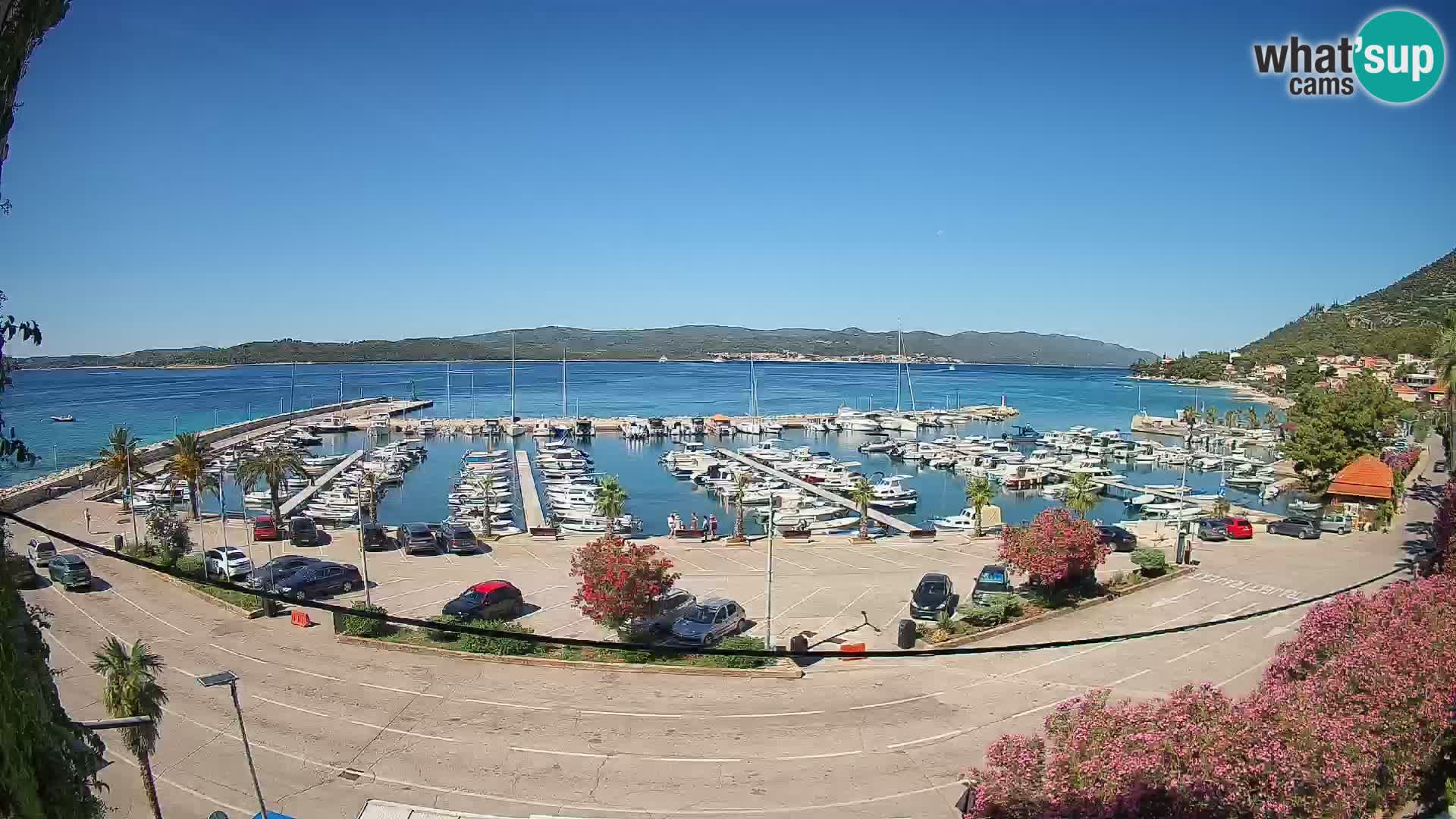 Webcam Orebić Riva – Ferry vers Korčula en direct