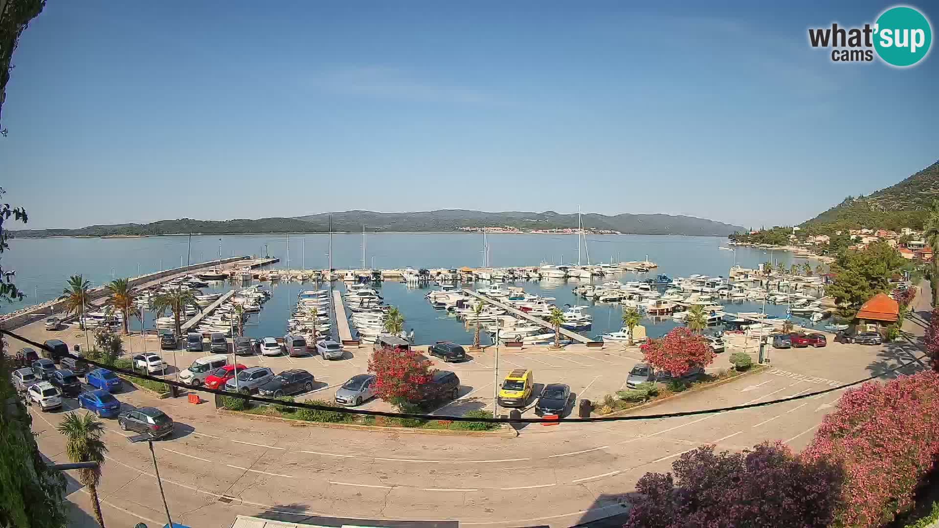 Webcam Orebić Riva – Ferry to Korčula Live