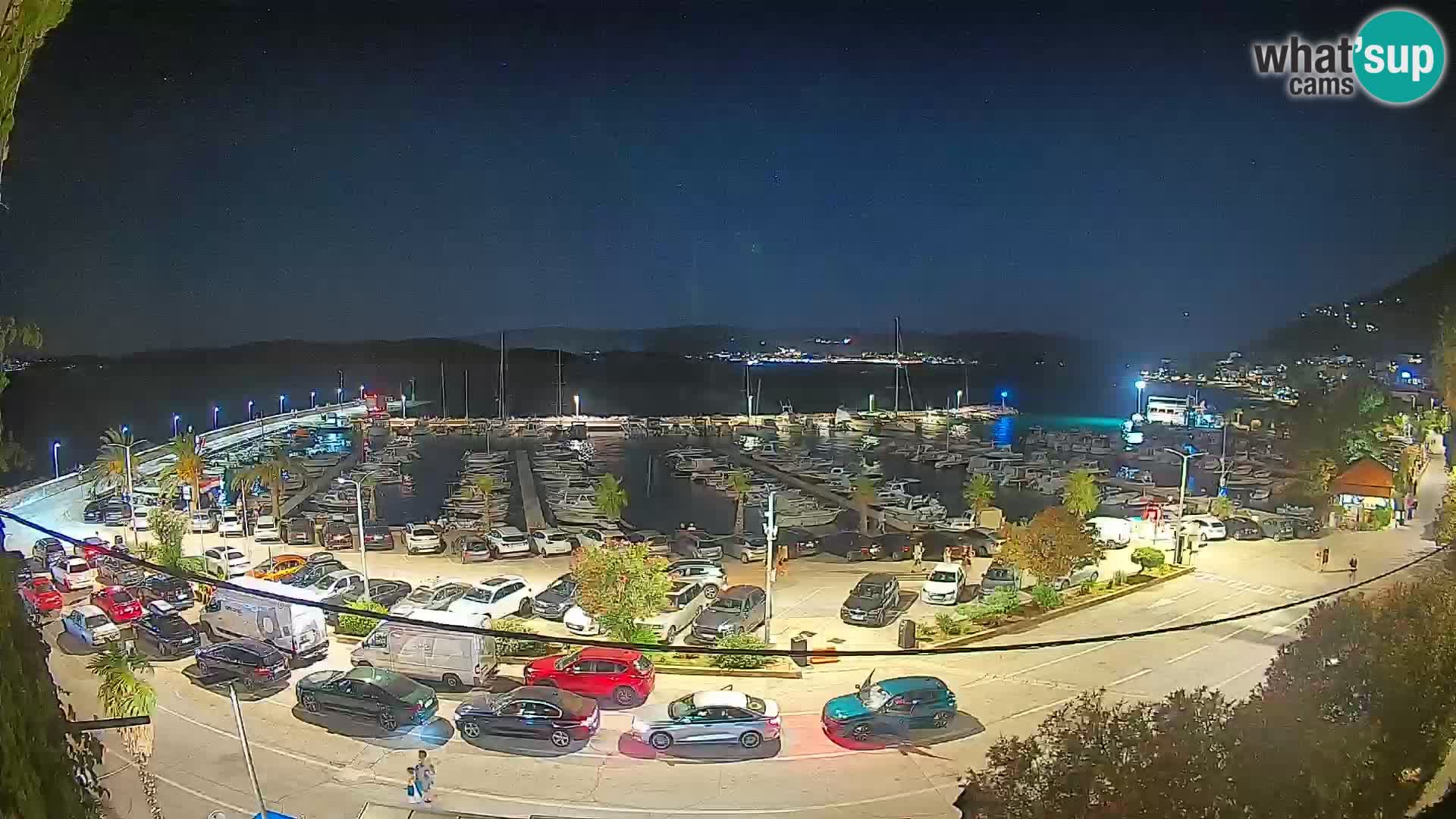 Webcam Orebić Riva – Ferry vers Korčula en direct