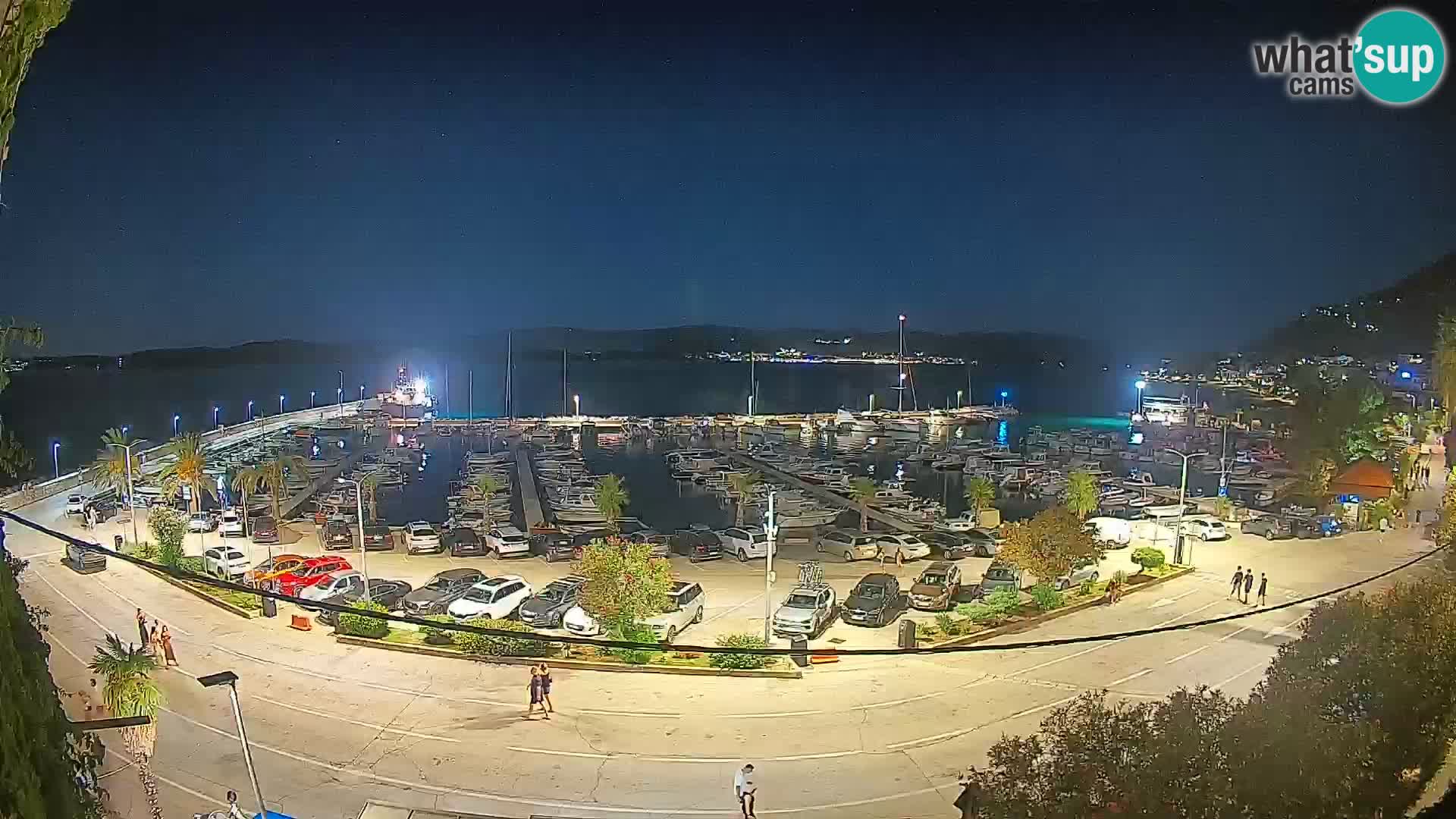 Webcam Orebić Riva – Ferry vers Korčula en direct