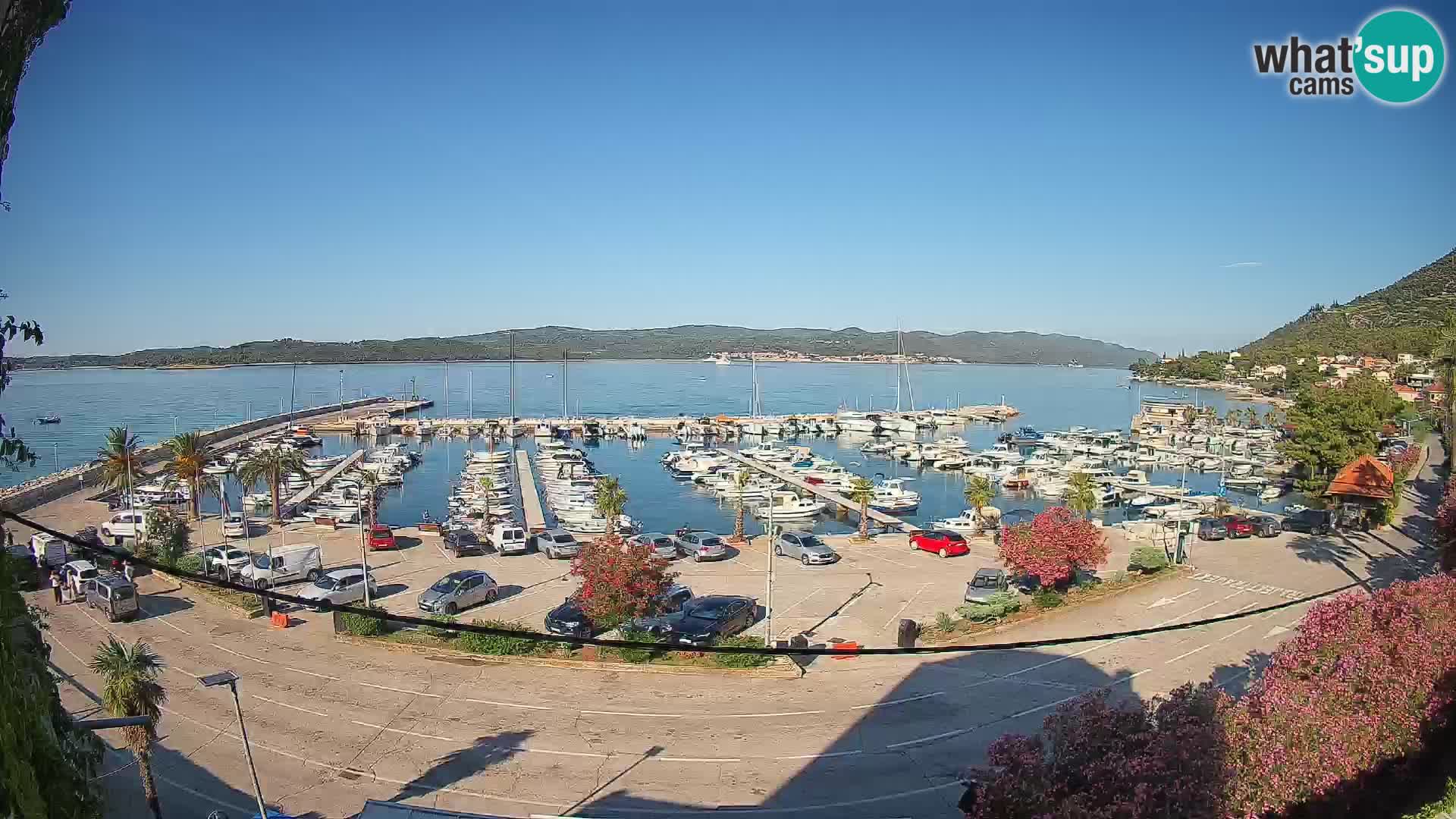 Webcam Orebić Riva – Ferry to Korčula Live