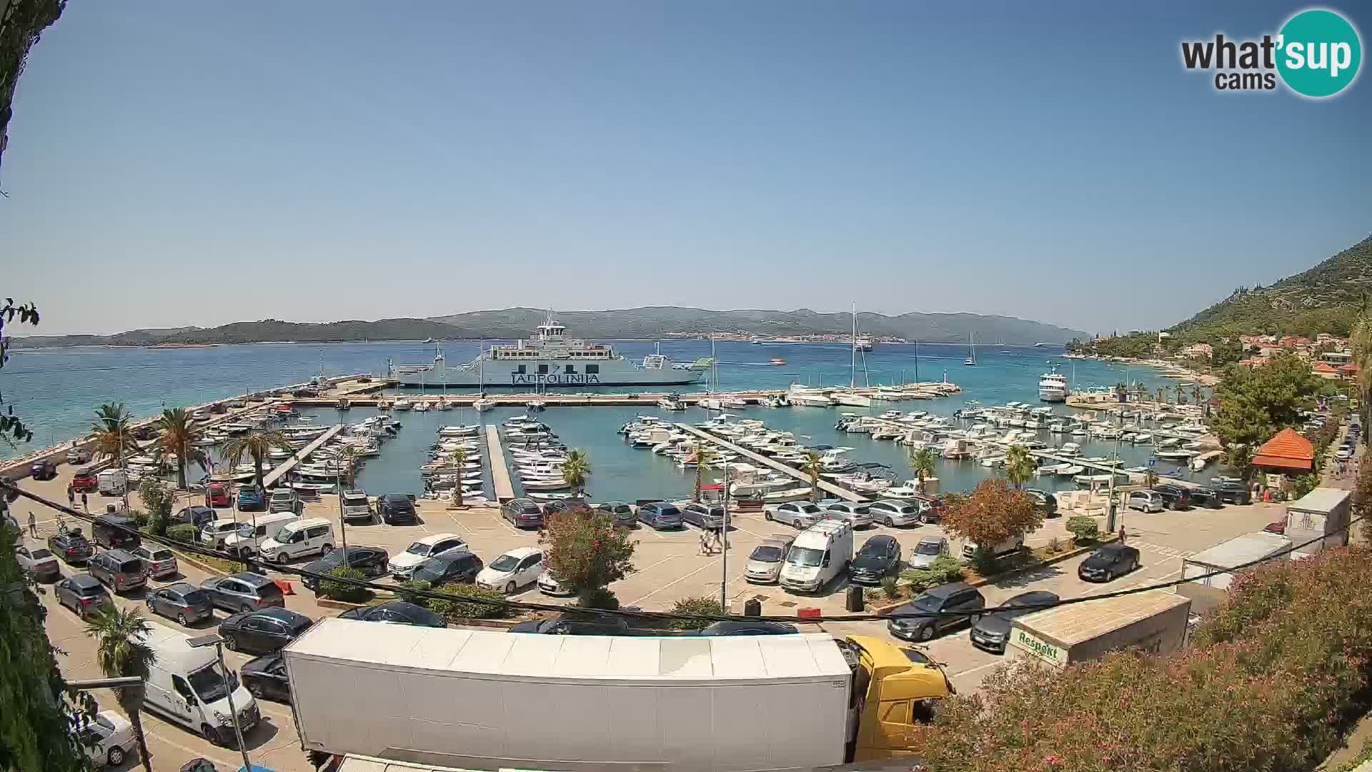 Webcam Sabbioncello Riva – Traghetto per Curzola in diretta