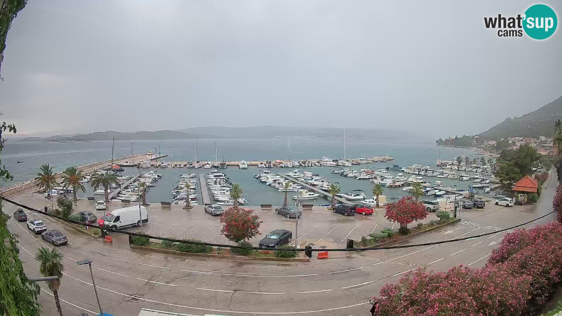 Webcam Orebić Riva – Ferry vers Korčula en direct