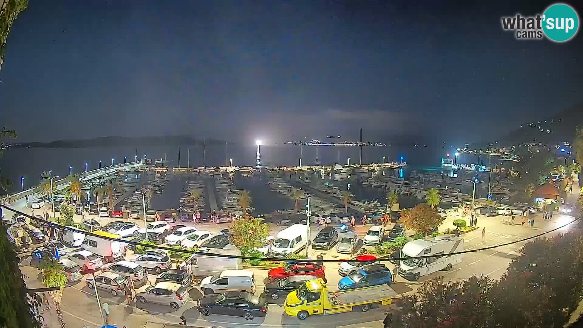 Webcam Orebić Riva – Ferry vers Korčula en direct