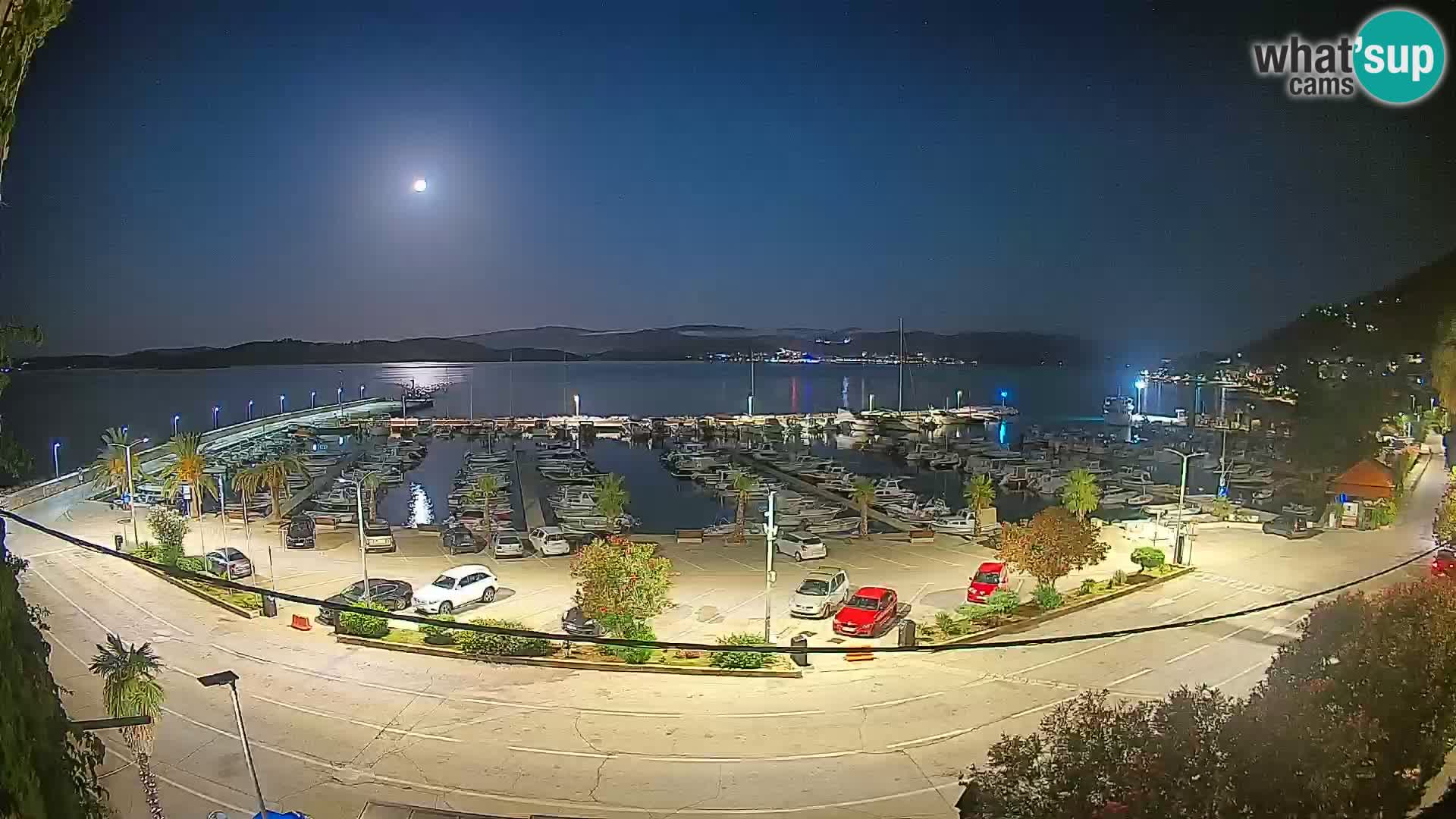 Webcam Orebić Riva – Ferry vers Korčula en direct
