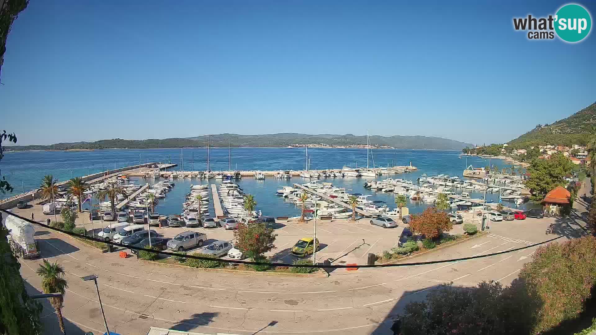 Web kamera Orebić Riva – Trajekt za Korčulu uživo