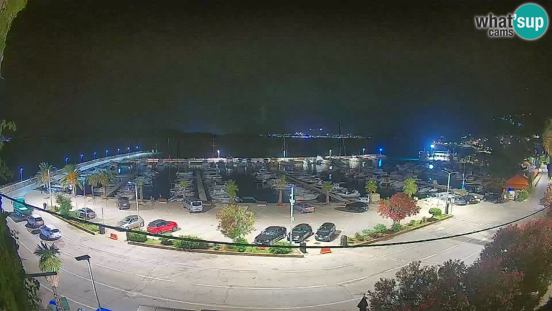 Webcam Orebić Riva – Ferry to Korčula Live