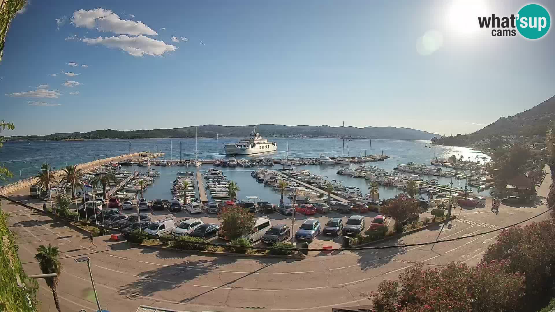 Webcam Sabbioncello Riva – Traghetto per Curzola in diretta