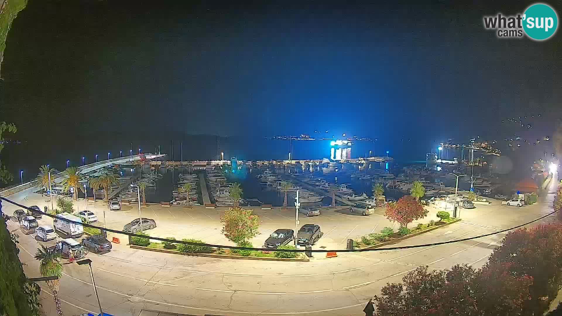 Webcam Orebić Riva – Ferry to Korčula Live