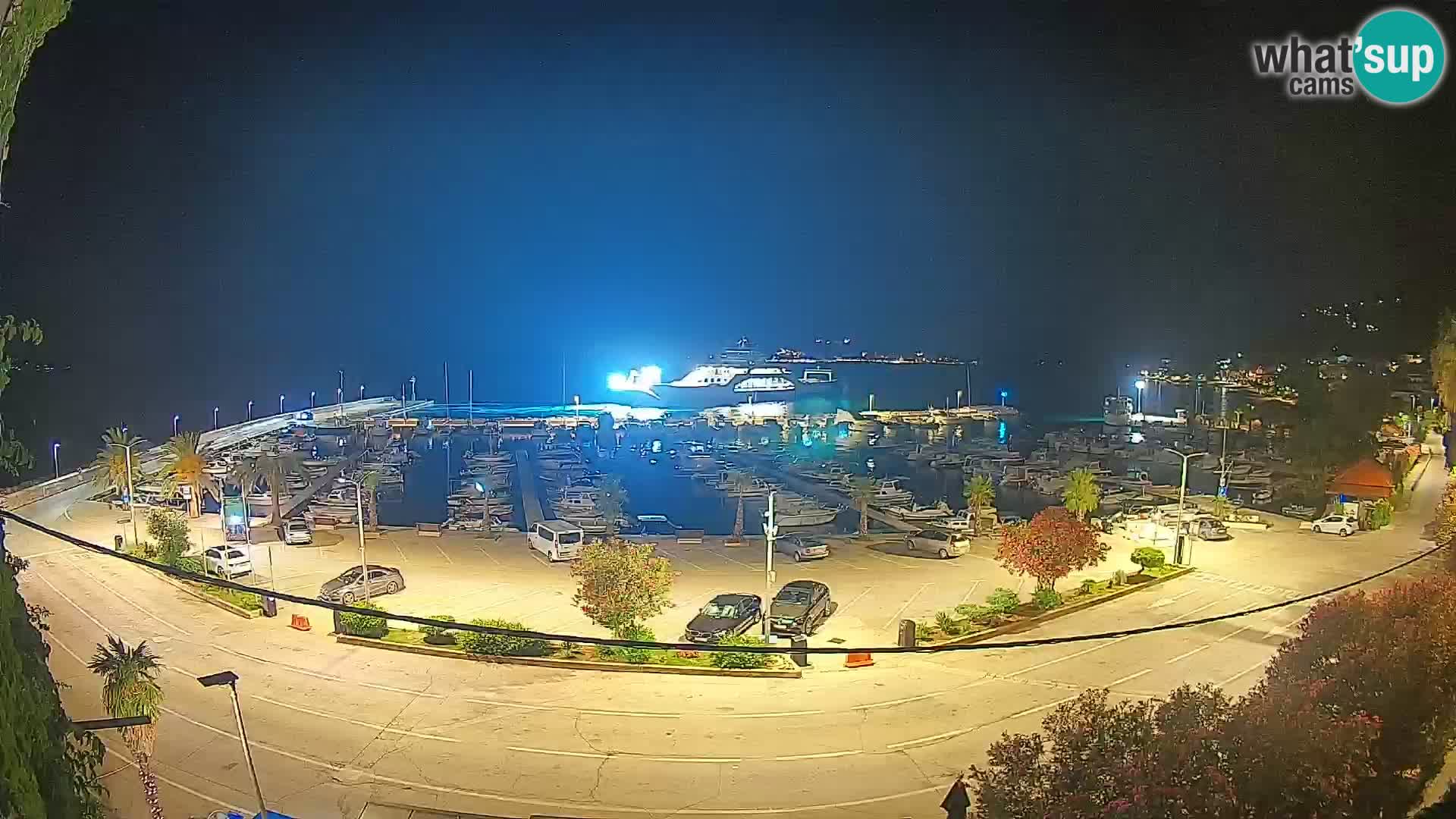 Webcam Orebić Riva – Ferry vers Korčula en direct