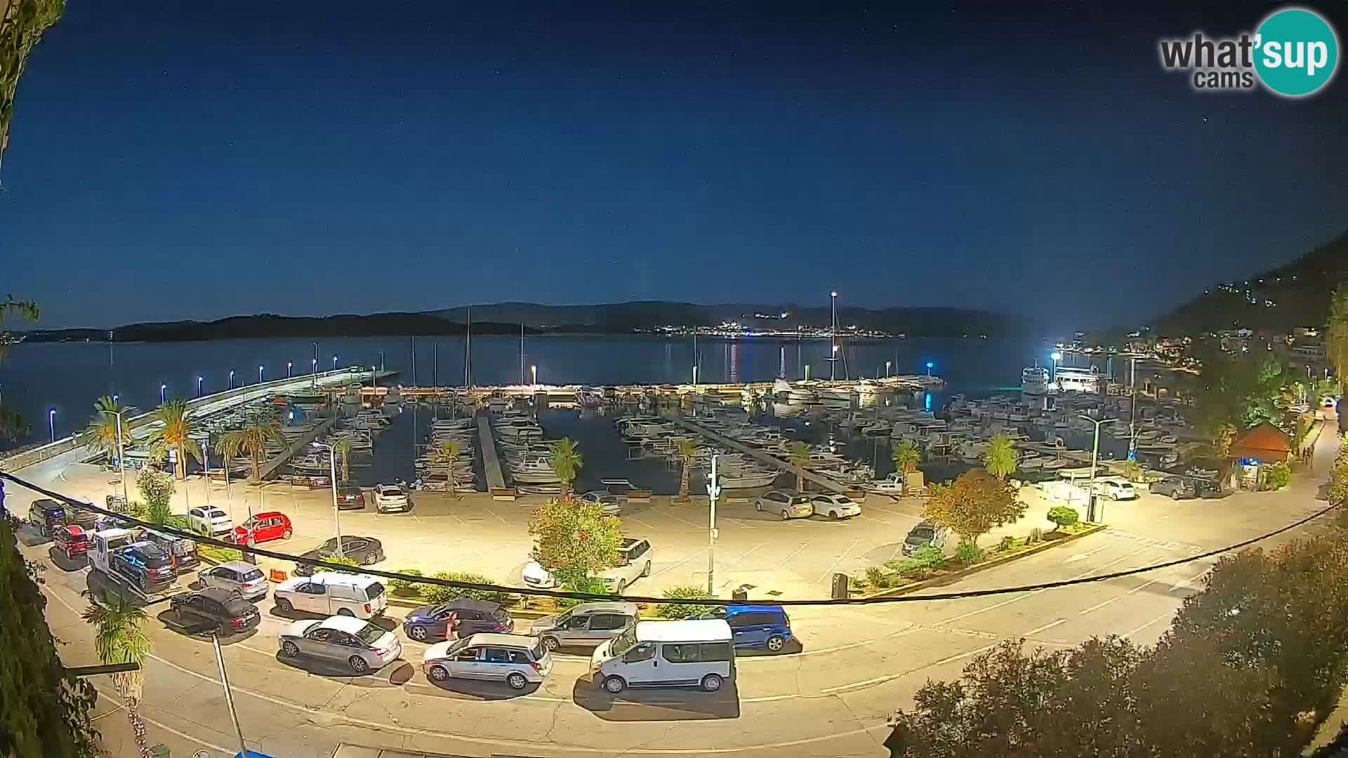 Webcam Orebić Riva – Ferry to Korčula Live