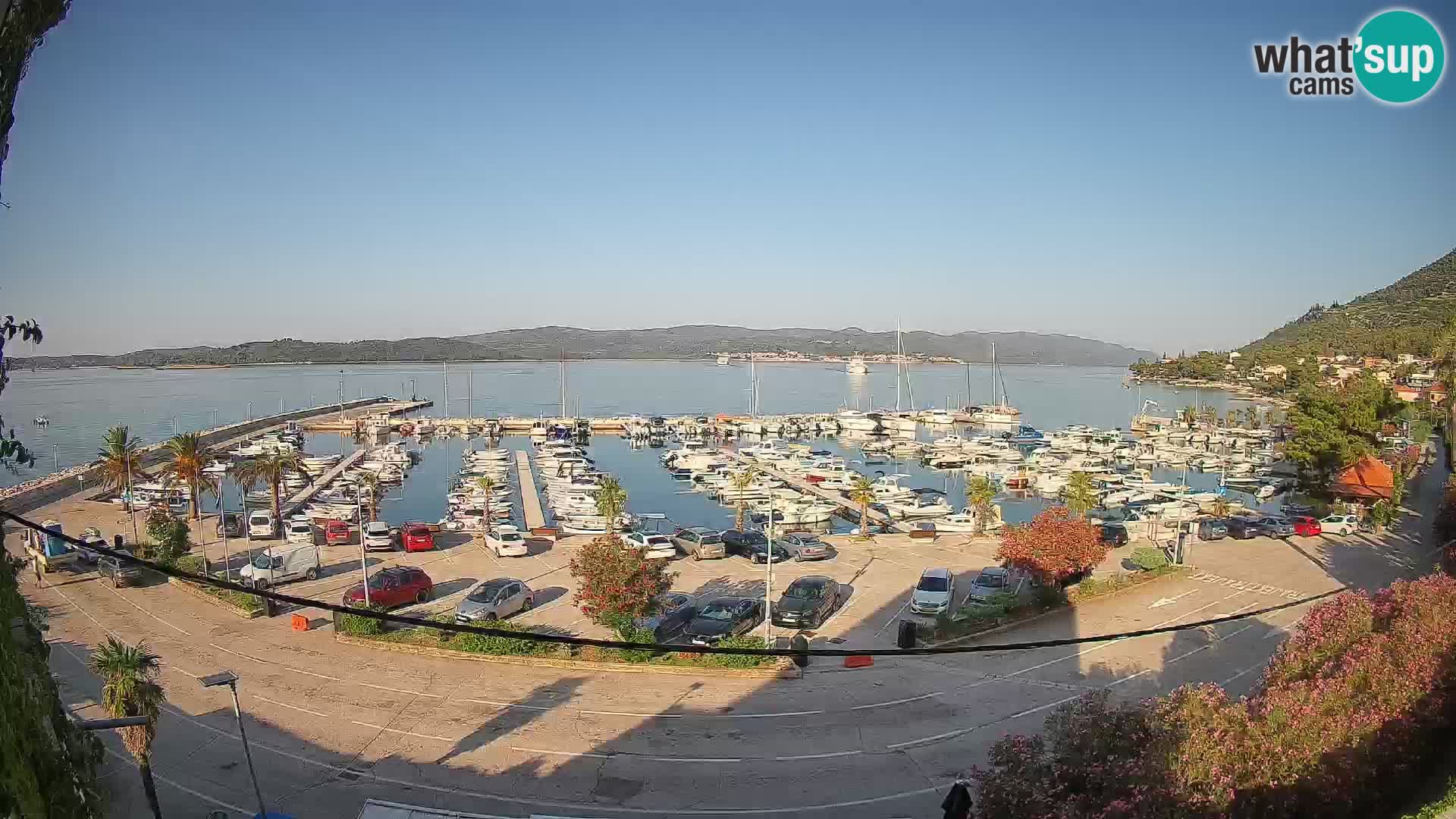 Webcam Orebić Riva – Ferry vers Korčula en direct