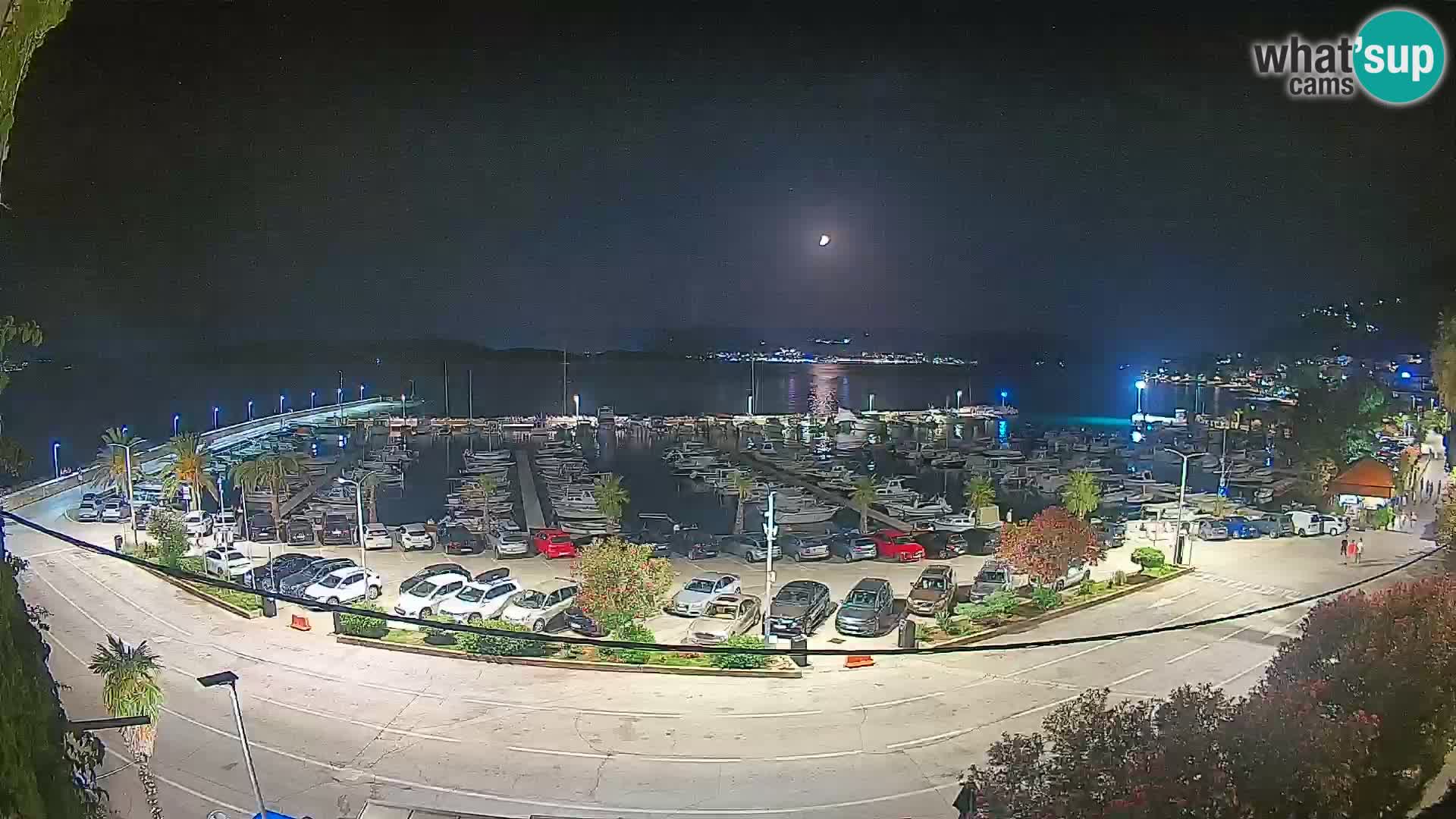 Webcam Orebić Riva – Ferry vers Korčula en direct