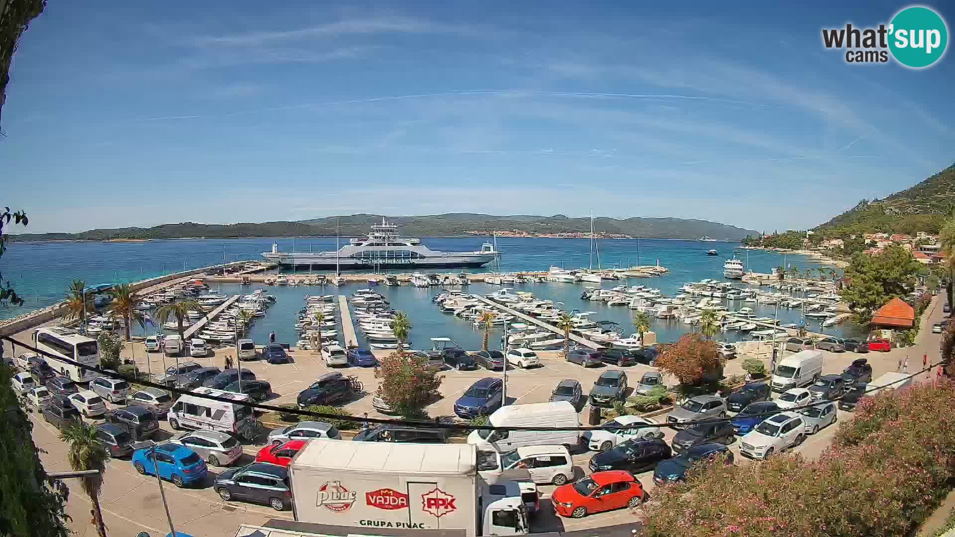 Webcam Sabbioncello Riva – Traghetto per Curzola in diretta