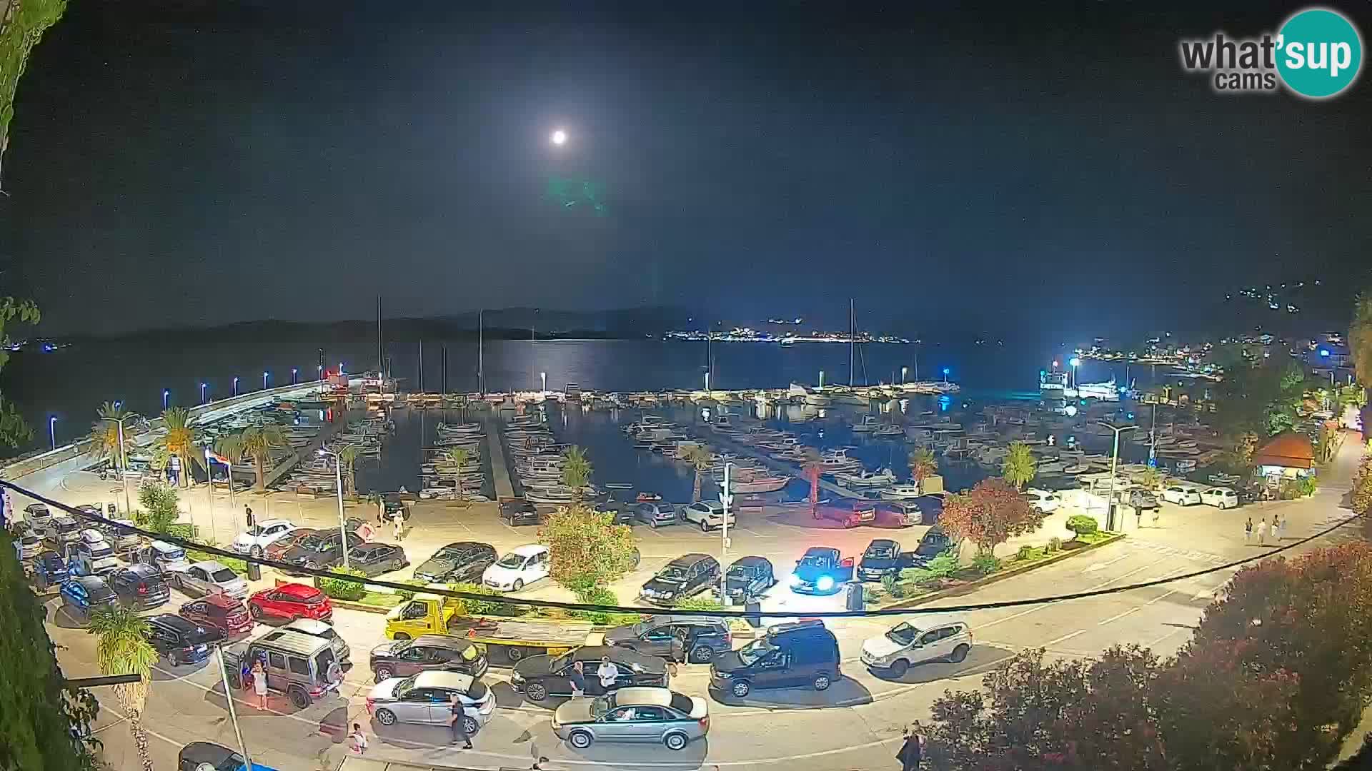 Webcam Orebić Riva – Ferry a Korčula en vivo
