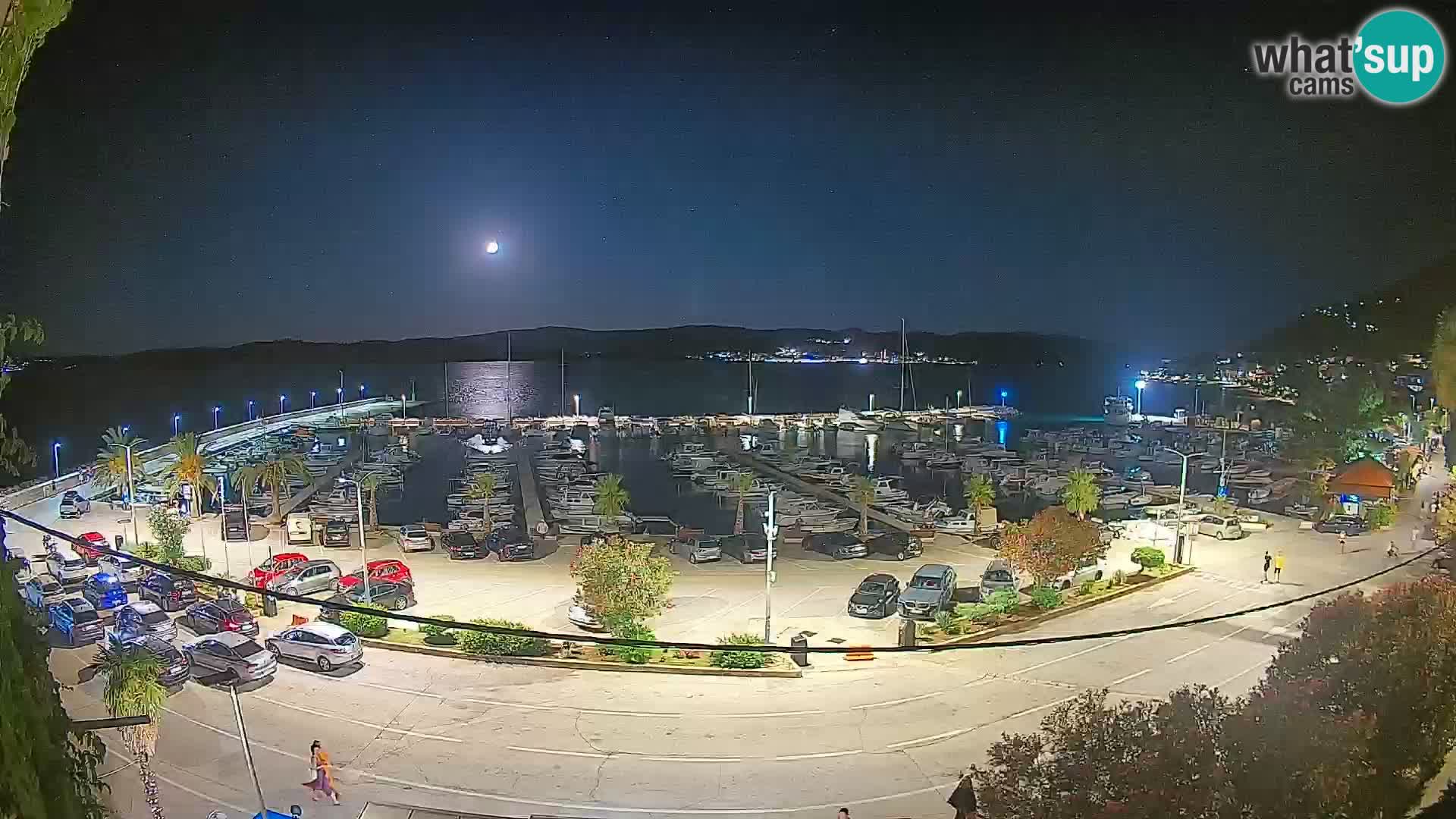 Webcam Orebić Uferpromenade – Fähre nach Korčula Live