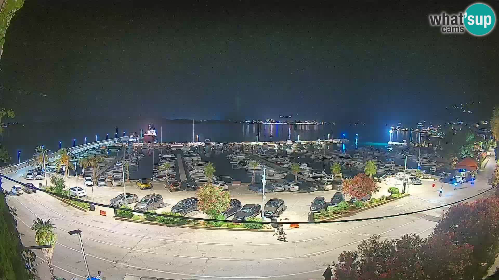 Webcam Orebić Riva – Ferry to Korčula Live