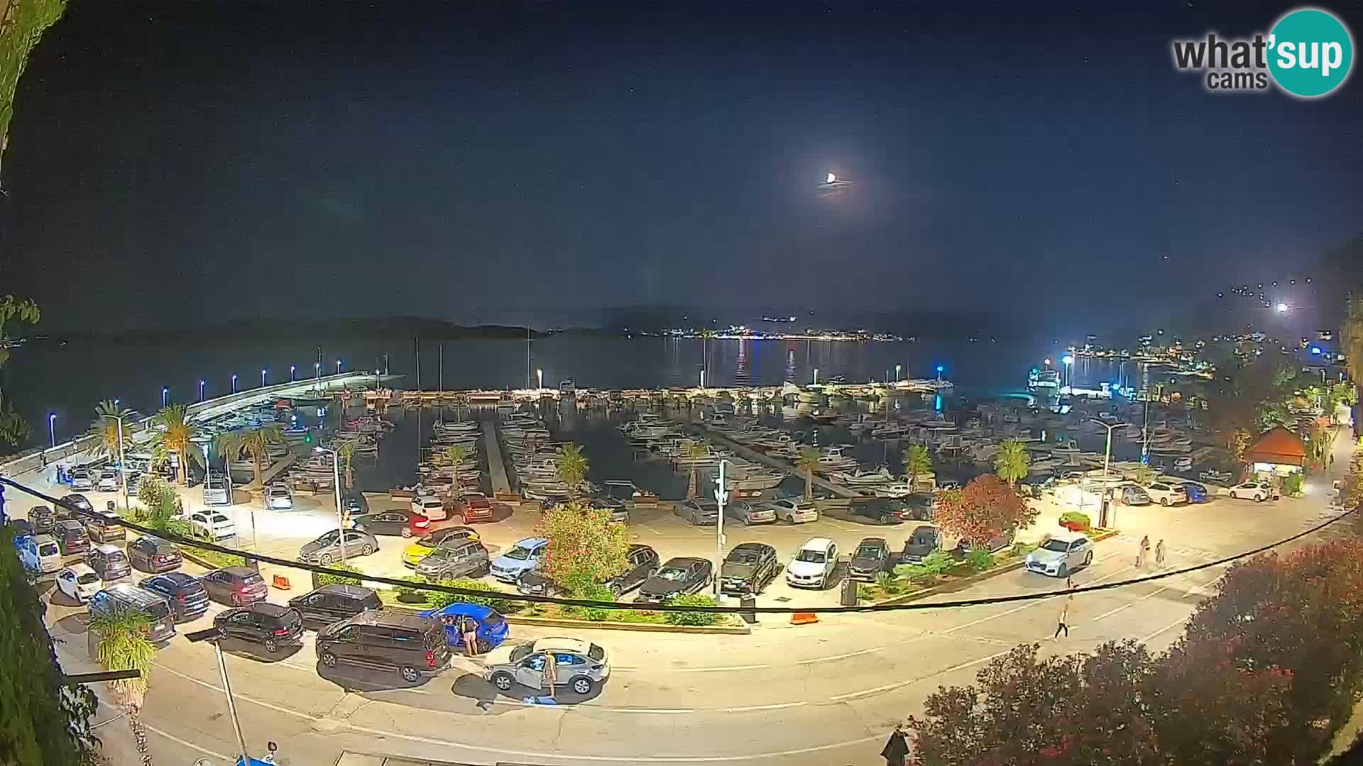 Webcam Orebić Riva – Ferry vers Korčula en direct