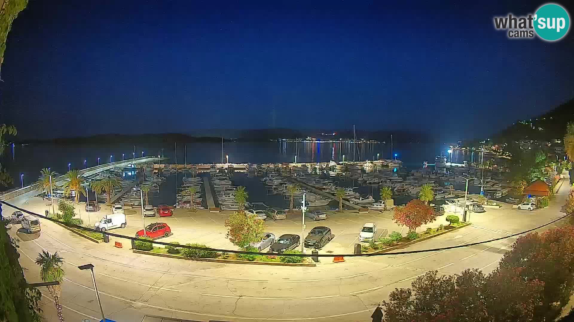 Webcam Orebić Uferpromenade – Fähre nach Korčula Live