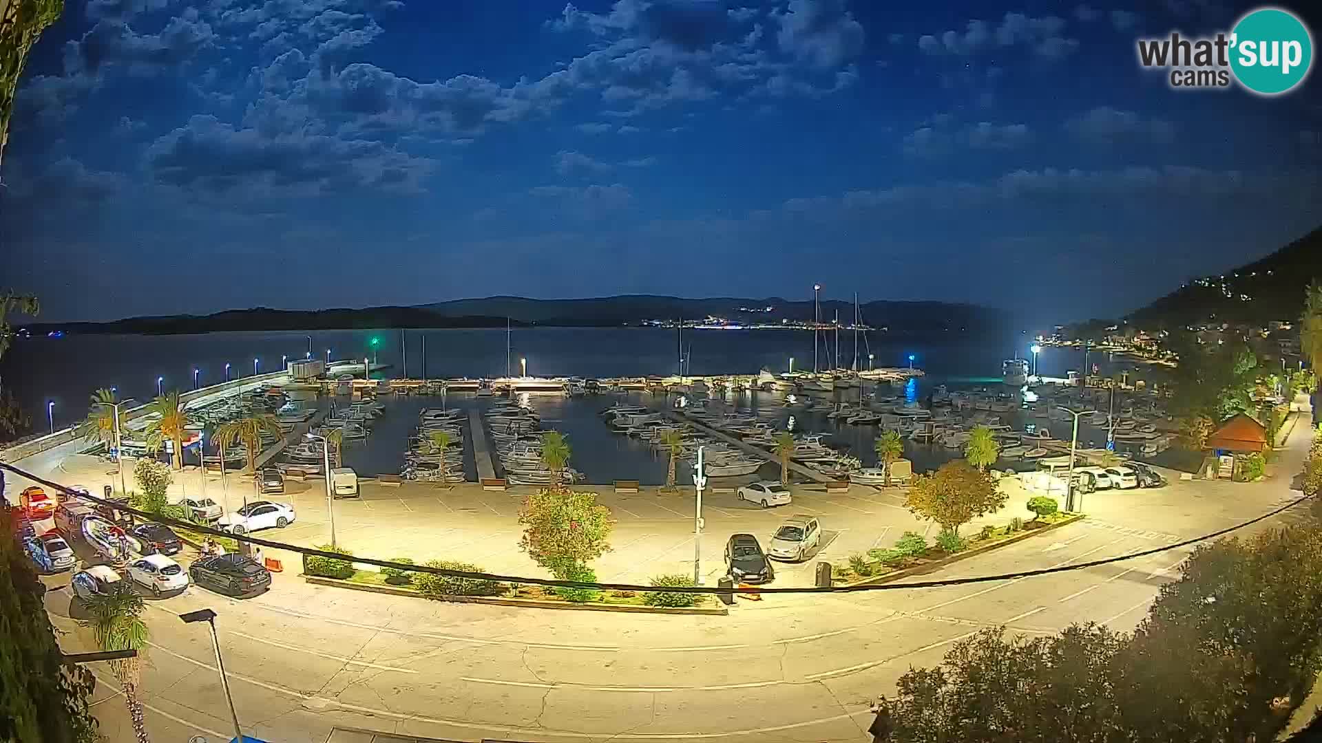 Webcam Orebić Riva – Ferry to Korčula Live