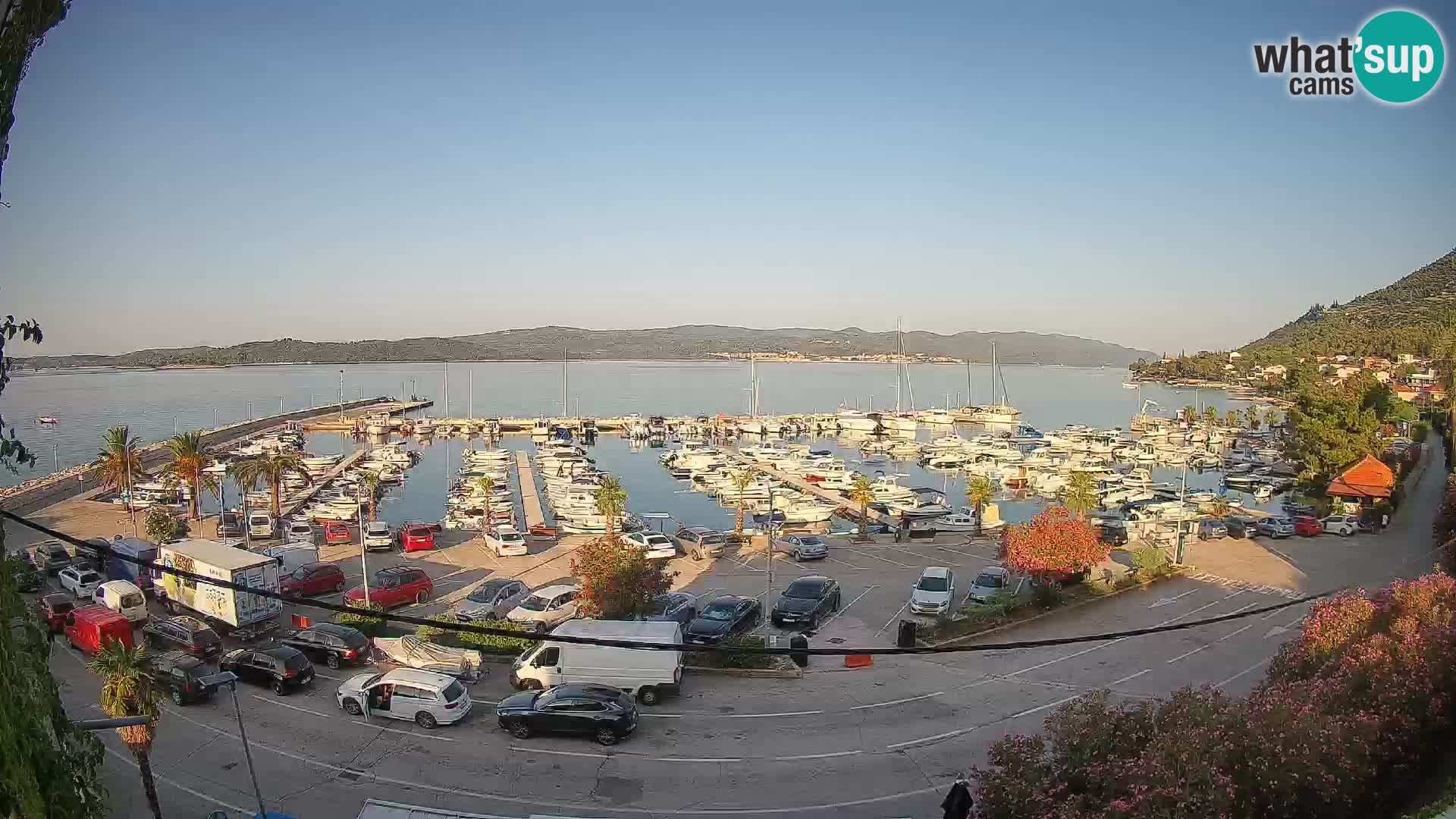 Webcam Orebić Riva – Ferry vers Korčula en direct