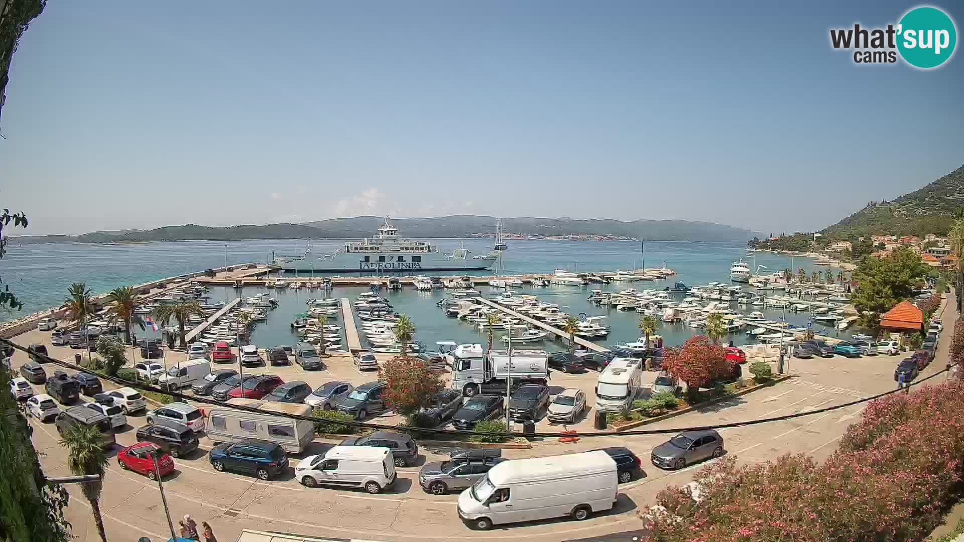 Webcam Sabbioncello Riva – Traghetto per Curzola in diretta