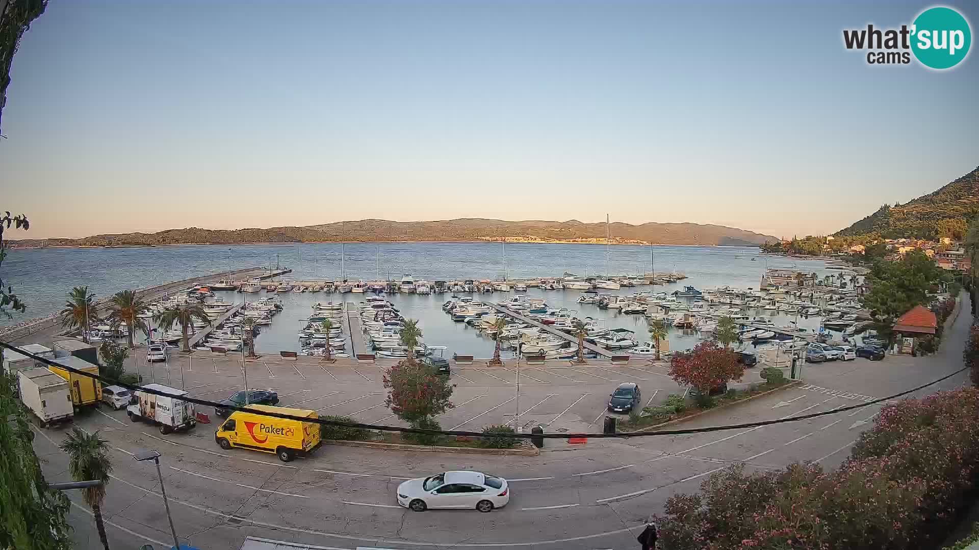 Webcam Orebić Riva – Ferry to Korčula Live