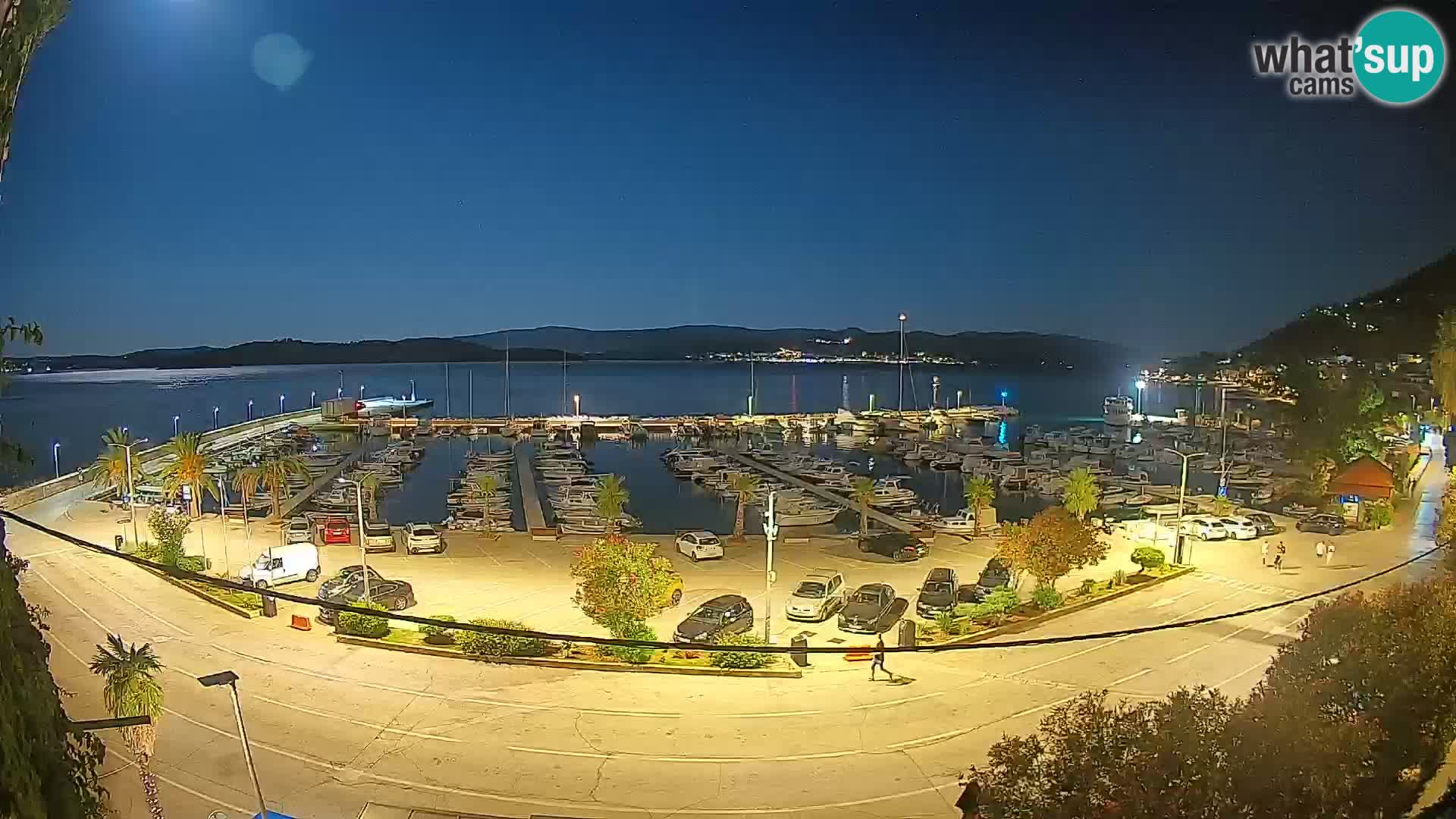 Webcam Orebić Riva – Ferry to Korčula Live