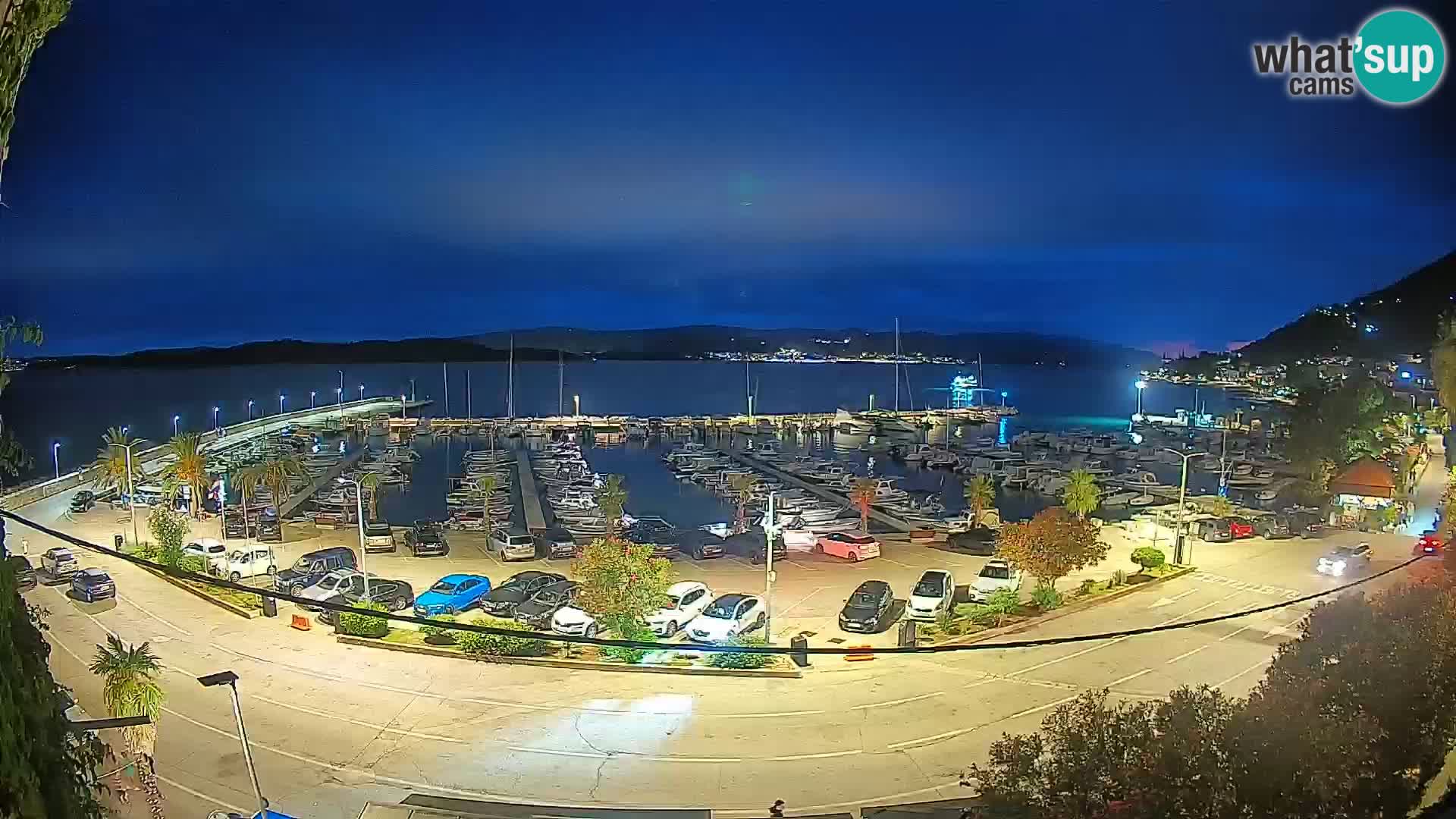 Webcam Orebić Uferpromenade – Fähre nach Korčula Live