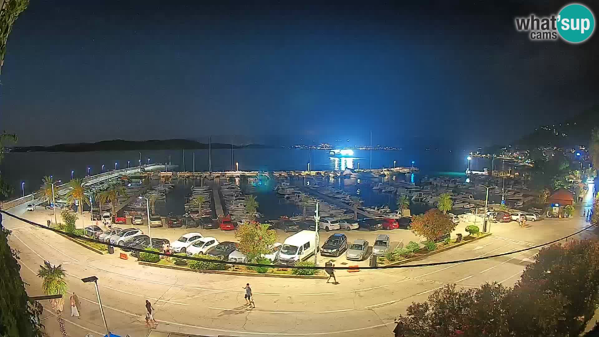 Webcam Orebić Uferpromenade – Fähre nach Korčula Live