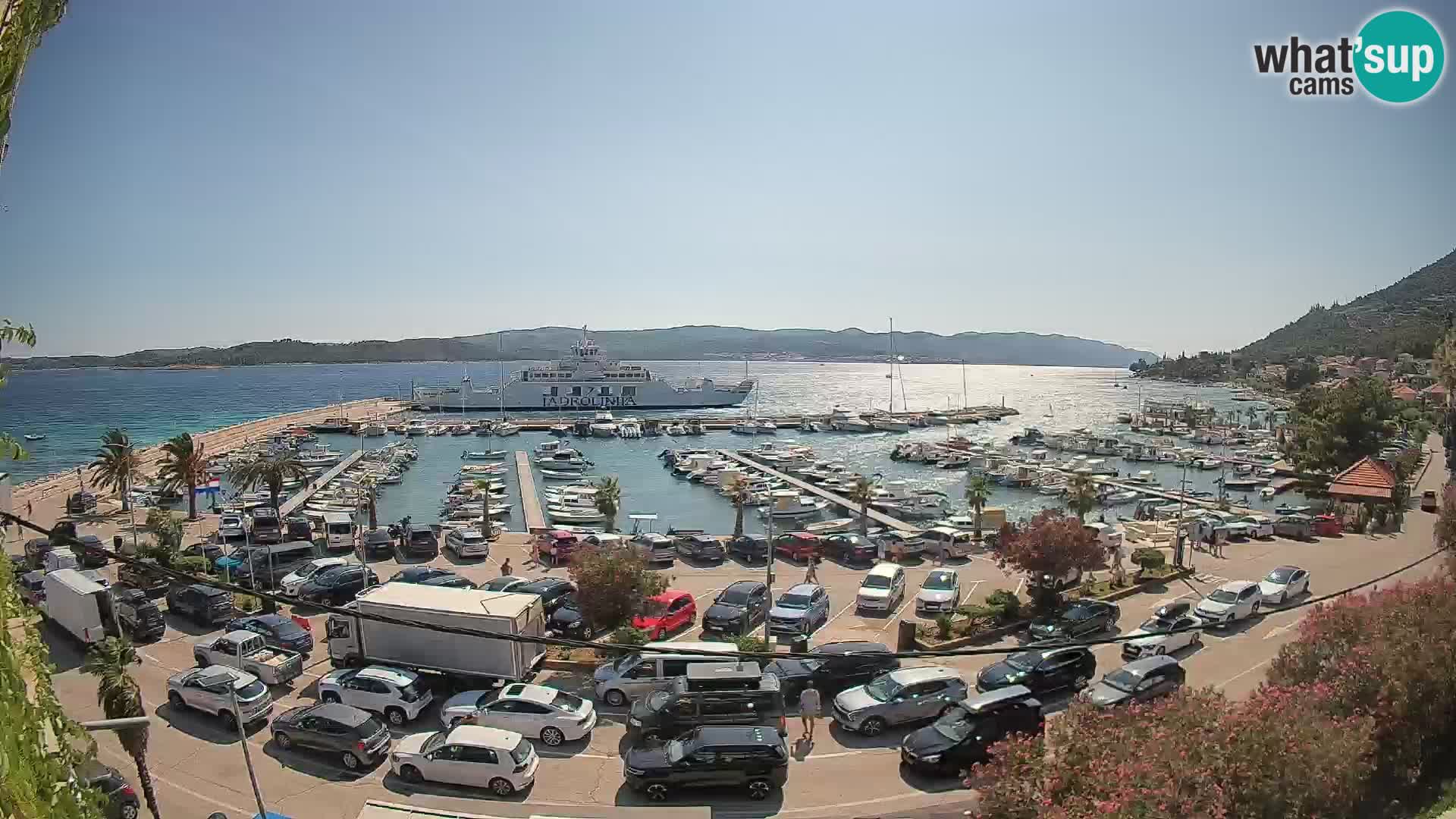 Webcam Sabbioncello Riva – Traghetto per Curzola in diretta