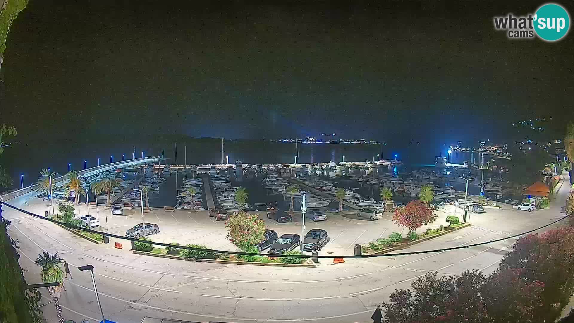 Webcam Orebić Riva – Ferry a Korčula en vivo