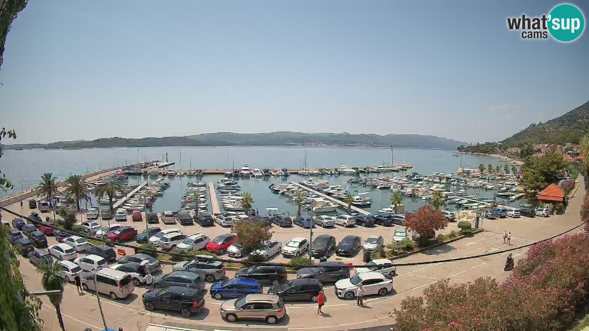 Webcam Orebić Riva – Ferry vers Korčula en direct