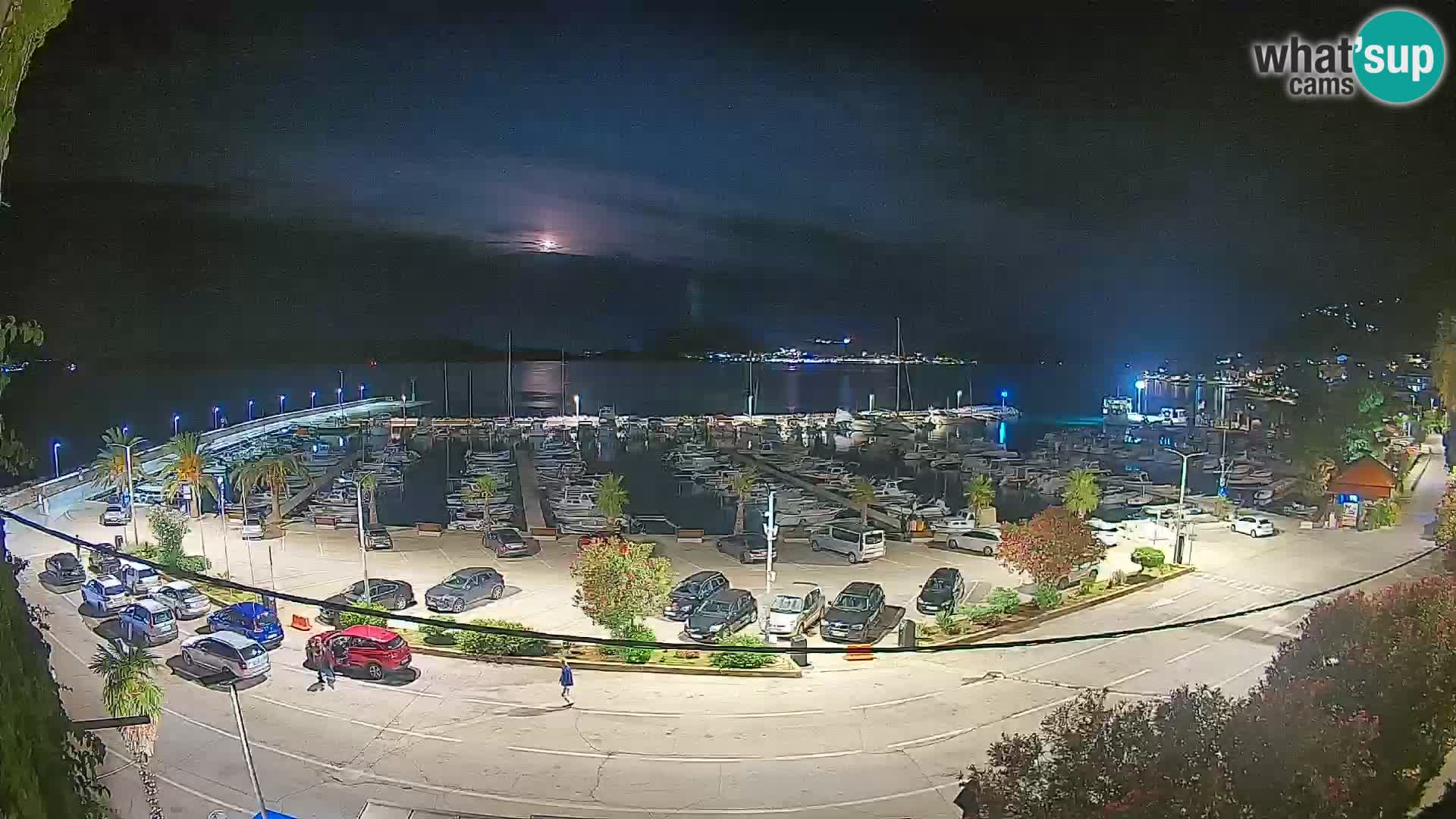 Webcam Orebić Riva – Ferry to Korčula Live
