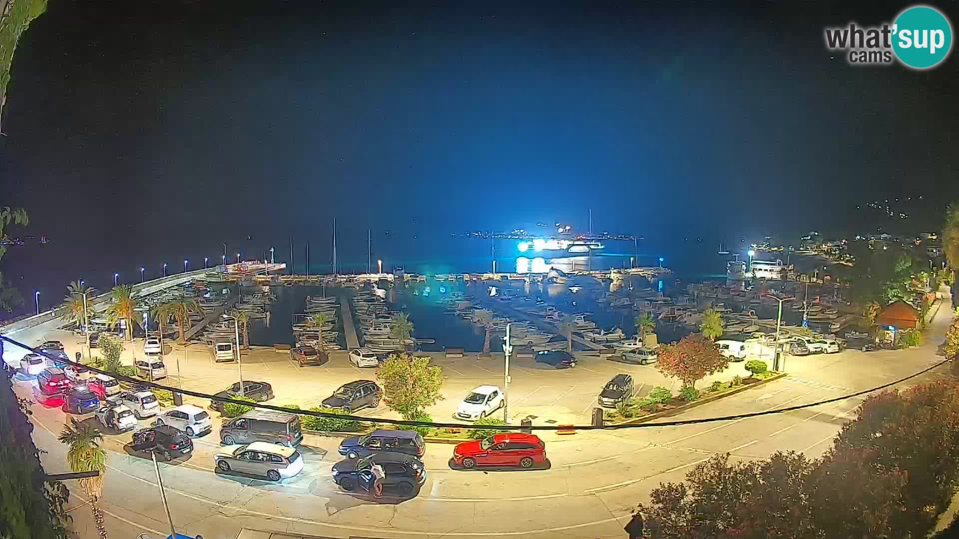 Webcam Orebić Riva – Ferry to Korčula Live
