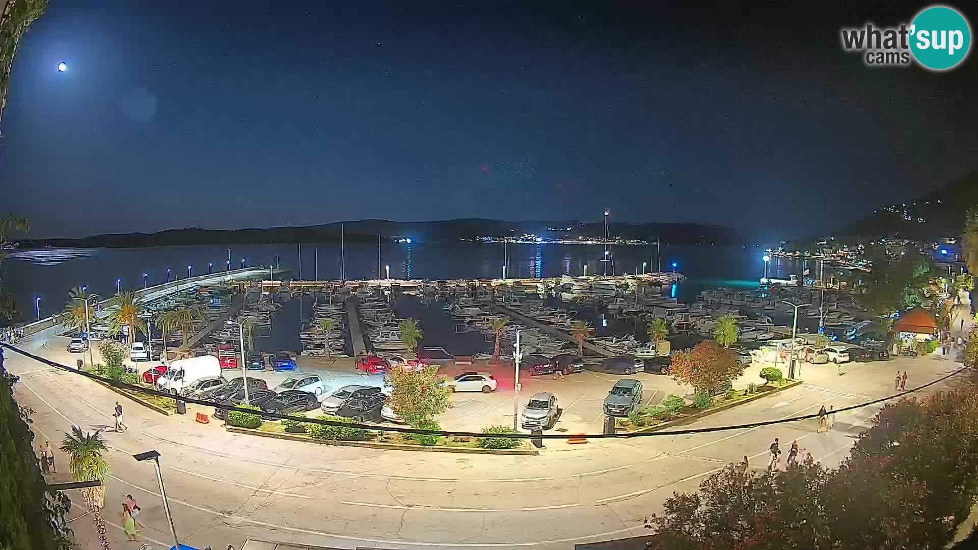 Webcam Orebić Uferpromenade – Fähre nach Korčula Live