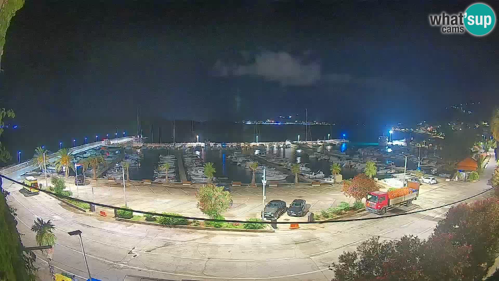 Webcam Orebić Riva – Ferry a Korčula en vivo