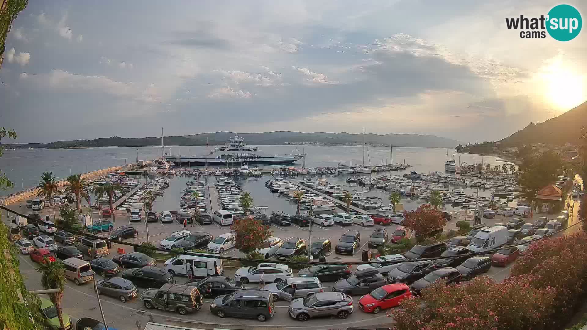 Webcam Sabbioncello Riva – Traghetto per Curzola in diretta
