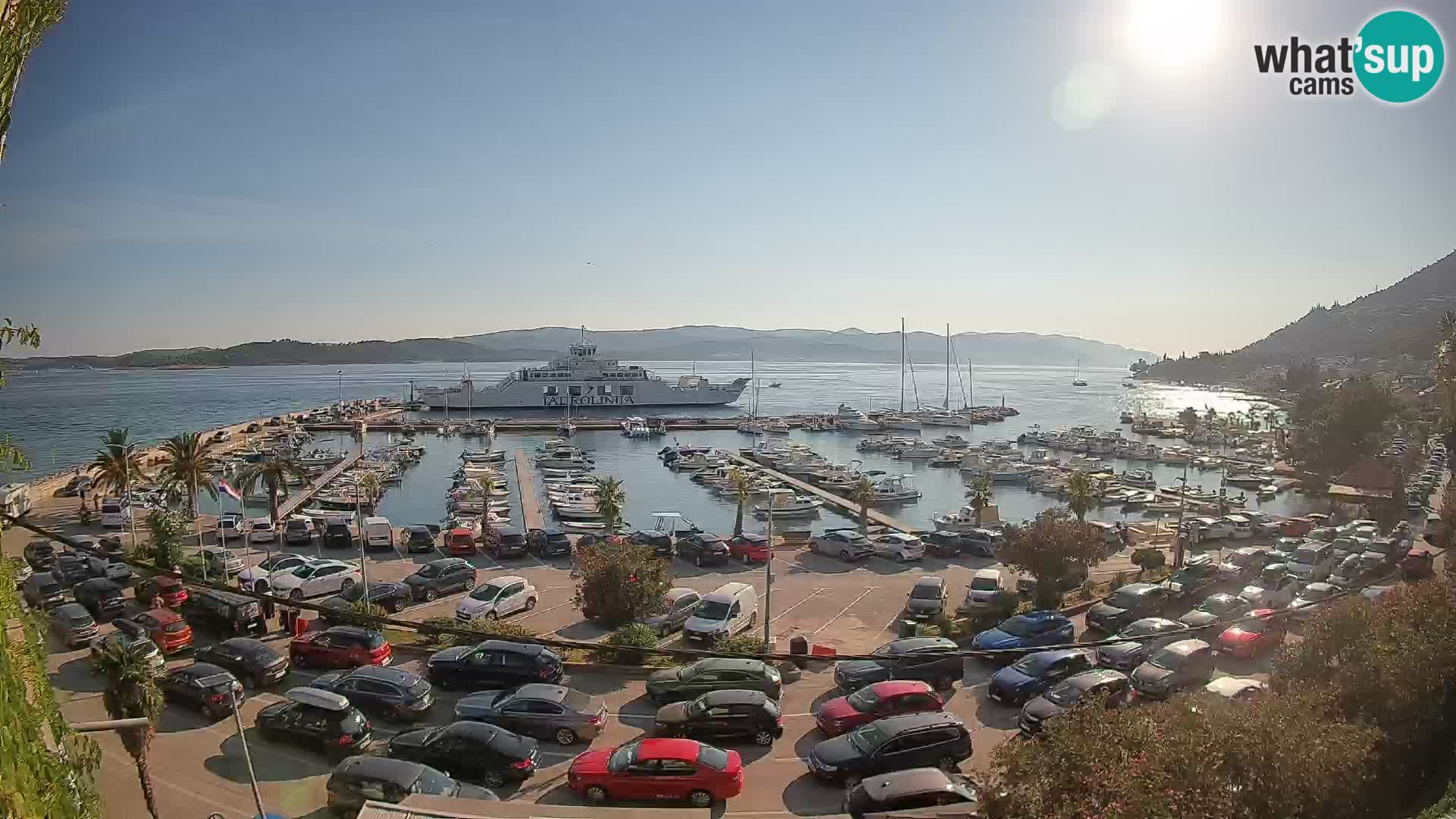 Webcam Sabbioncello Riva – Traghetto per Curzola in diretta