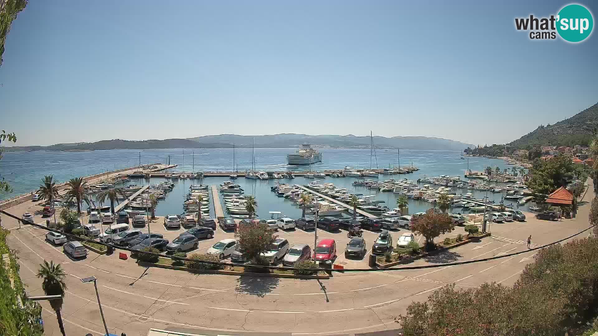 Webcam Sabbioncello Riva – Traghetto per Curzola in diretta