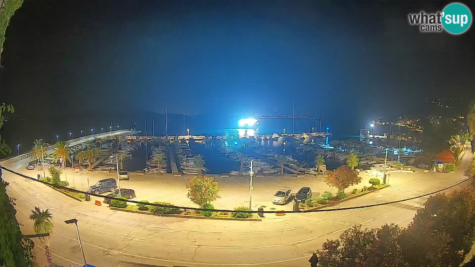 Webcam Orebić Uferpromenade – Fähre nach Korčula Live