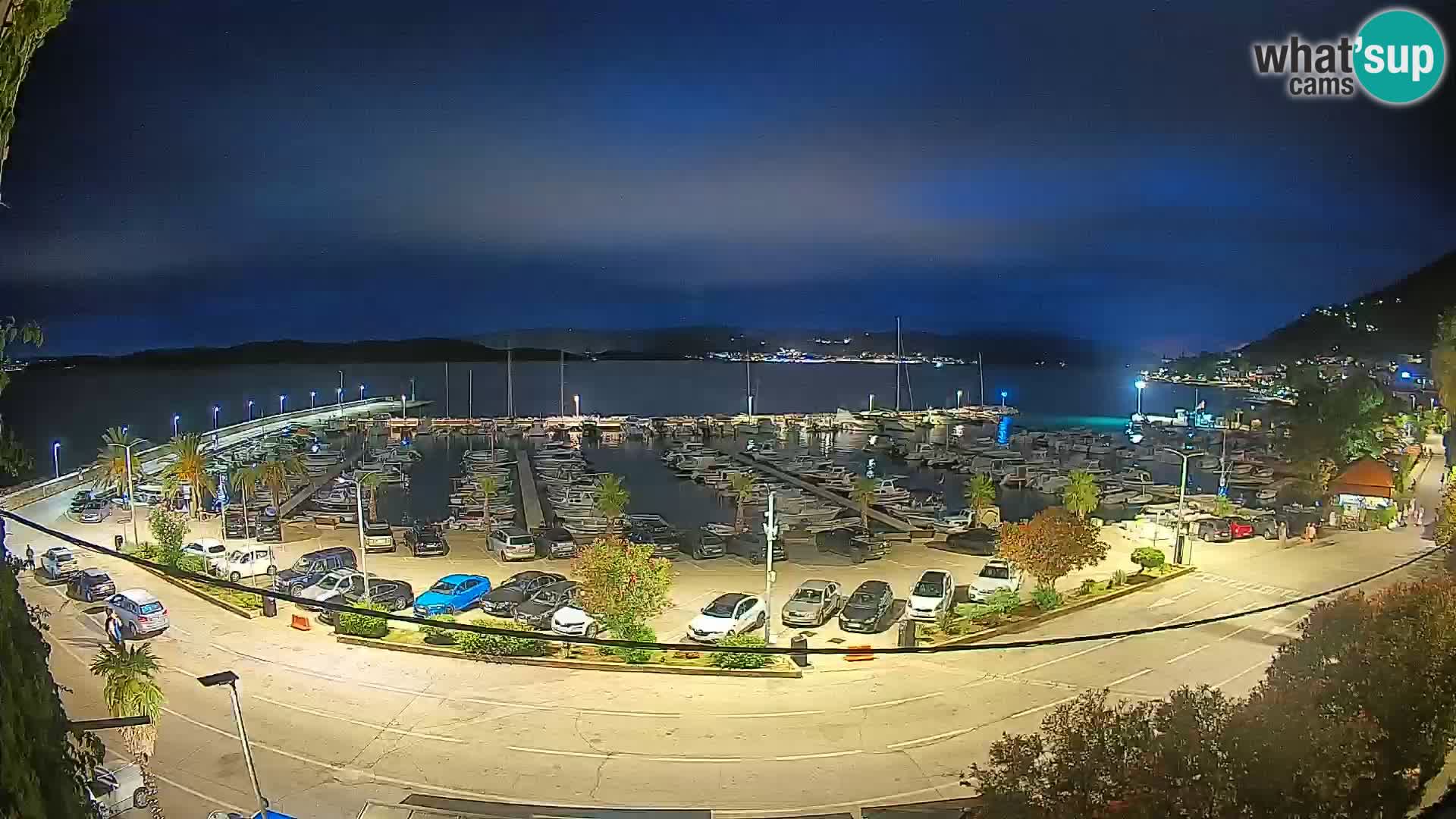 Webcam Orebić Riva – Ferry to Korčula Live