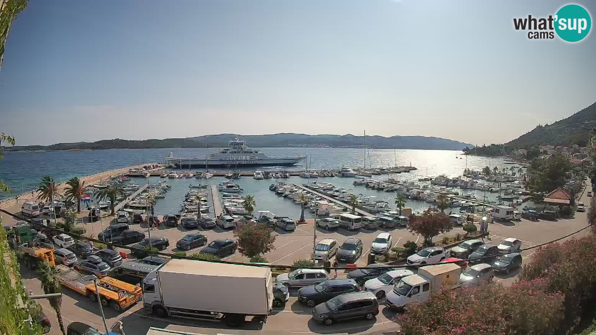 Webcam Sabbioncello Riva – Traghetto per Curzola in diretta