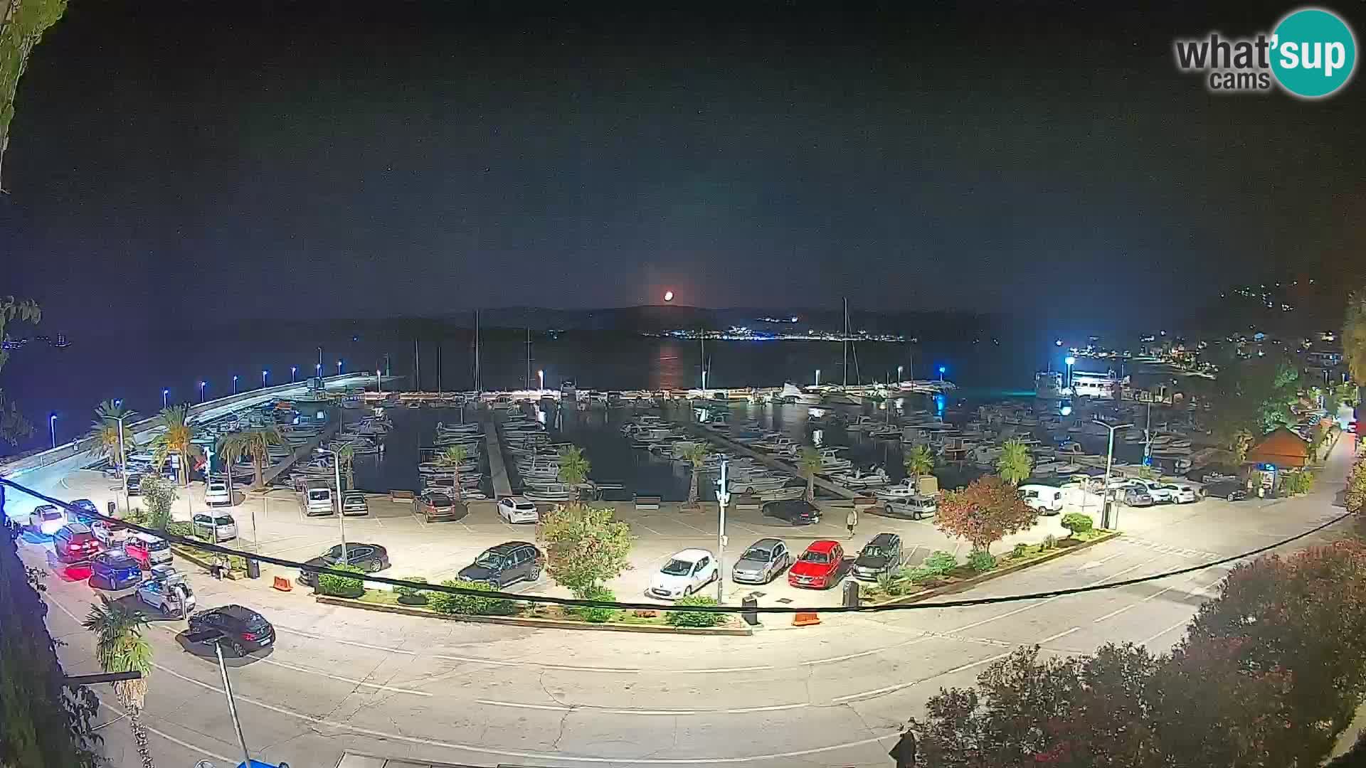 Webcam Orebić Riva – Ferry a Korčula en vivo