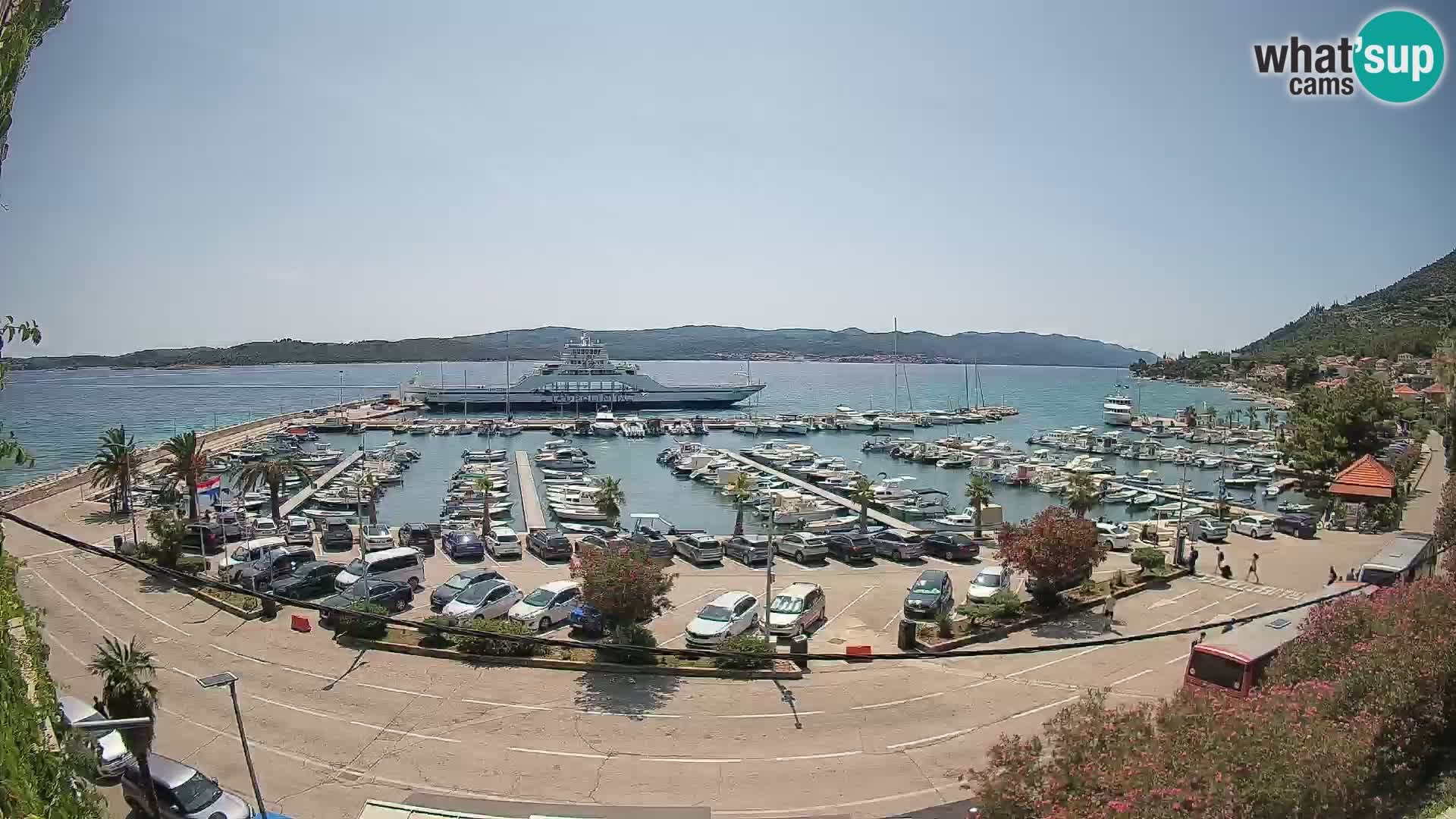 Webcam Sabbioncello Riva – Traghetto per Curzola in diretta