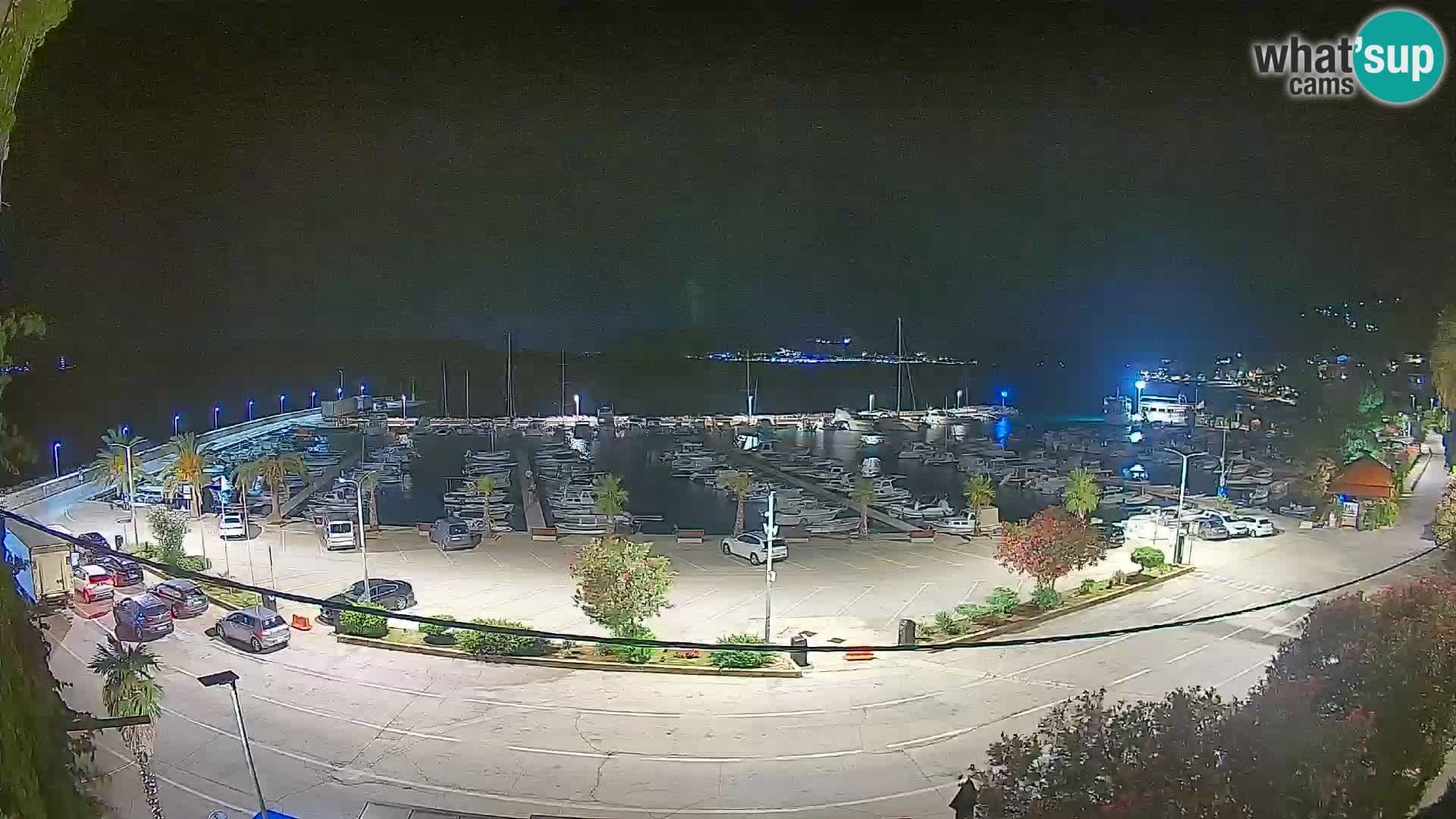 Webcam Orebić Uferpromenade – Fähre nach Korčula Live
