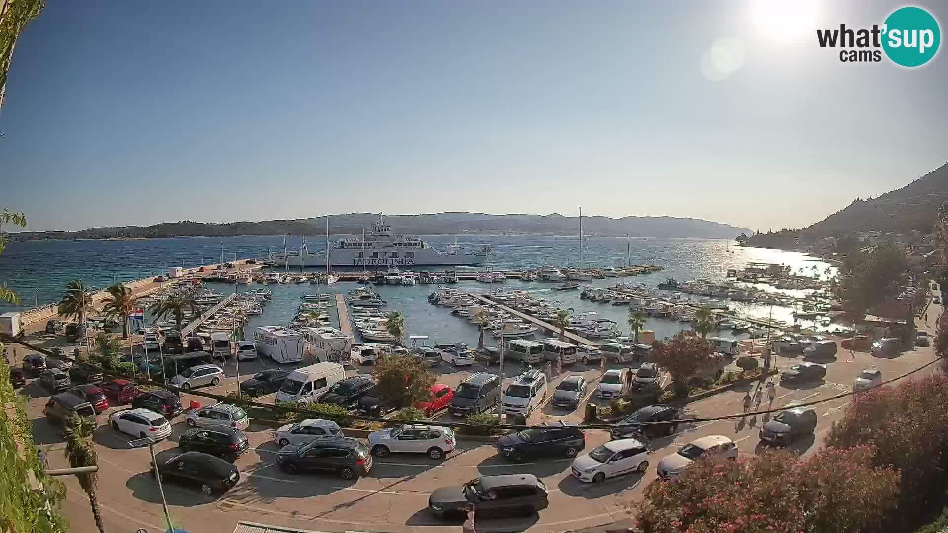 Webcam Sabbioncello Riva – Traghetto per Curzola in diretta