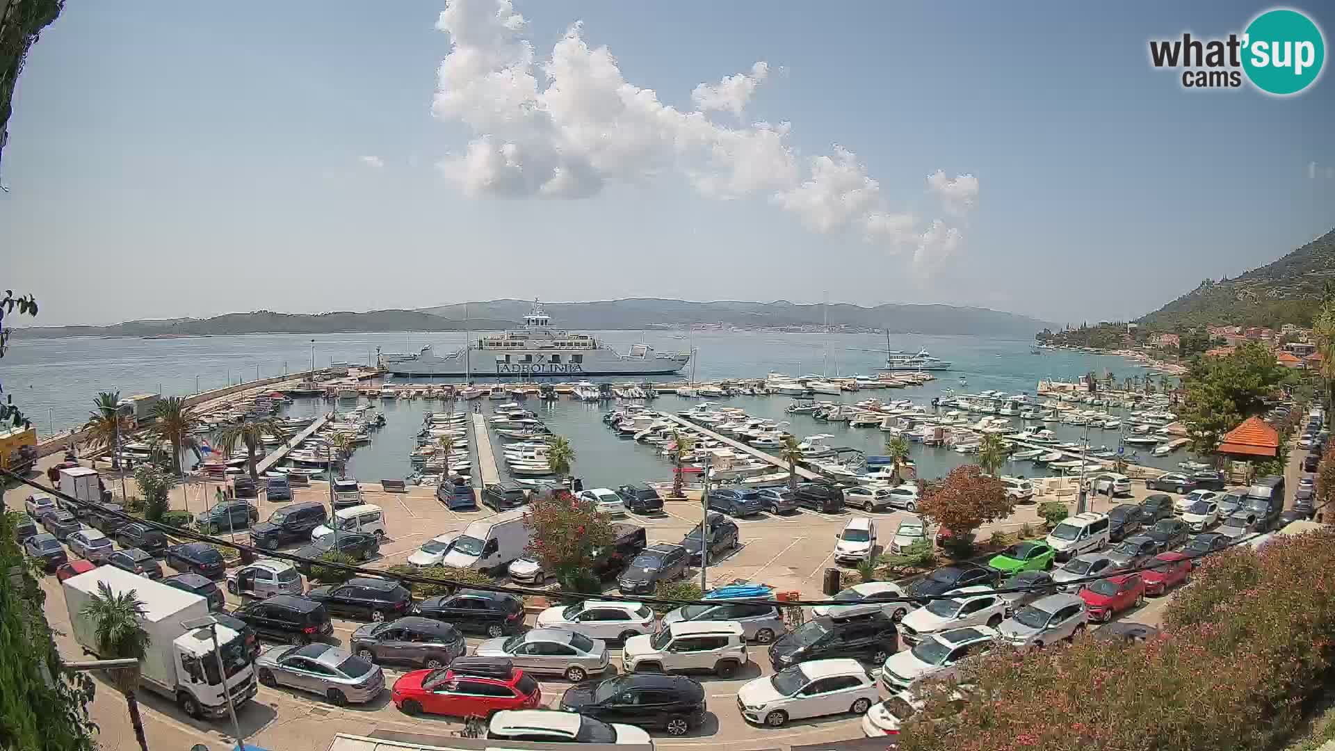 Webcam Sabbioncello Riva – Traghetto per Curzola in diretta