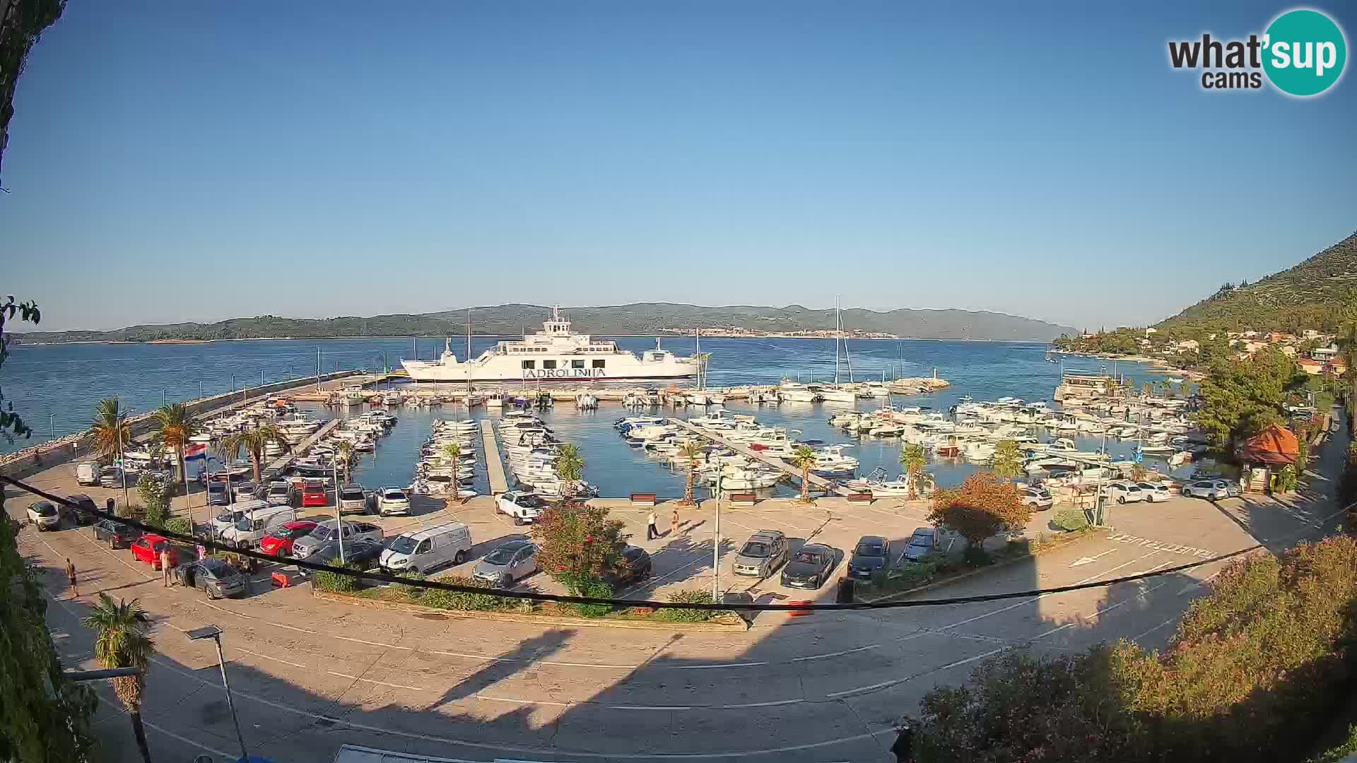 Webcam Sabbioncello Riva – Traghetto per Curzola in diretta