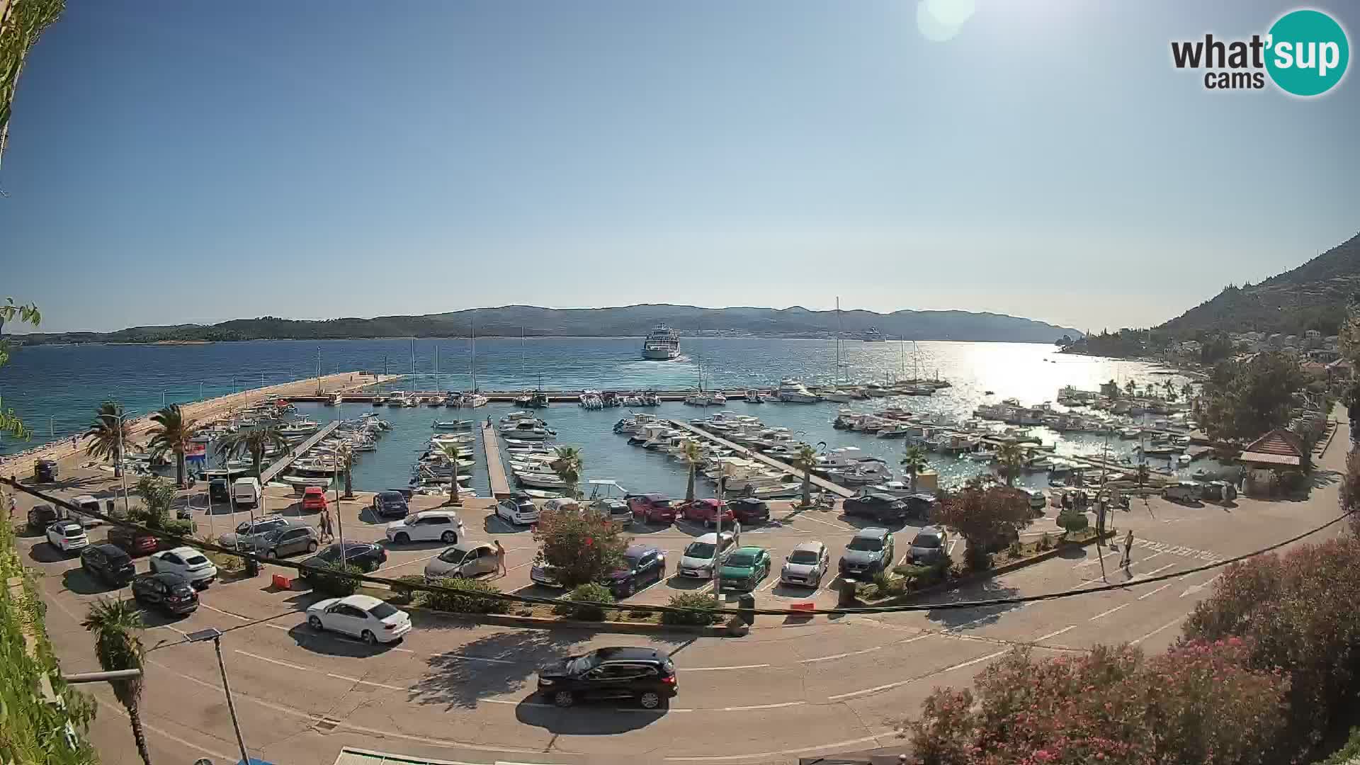 Webcam Sabbioncello Riva – Traghetto per Curzola in diretta